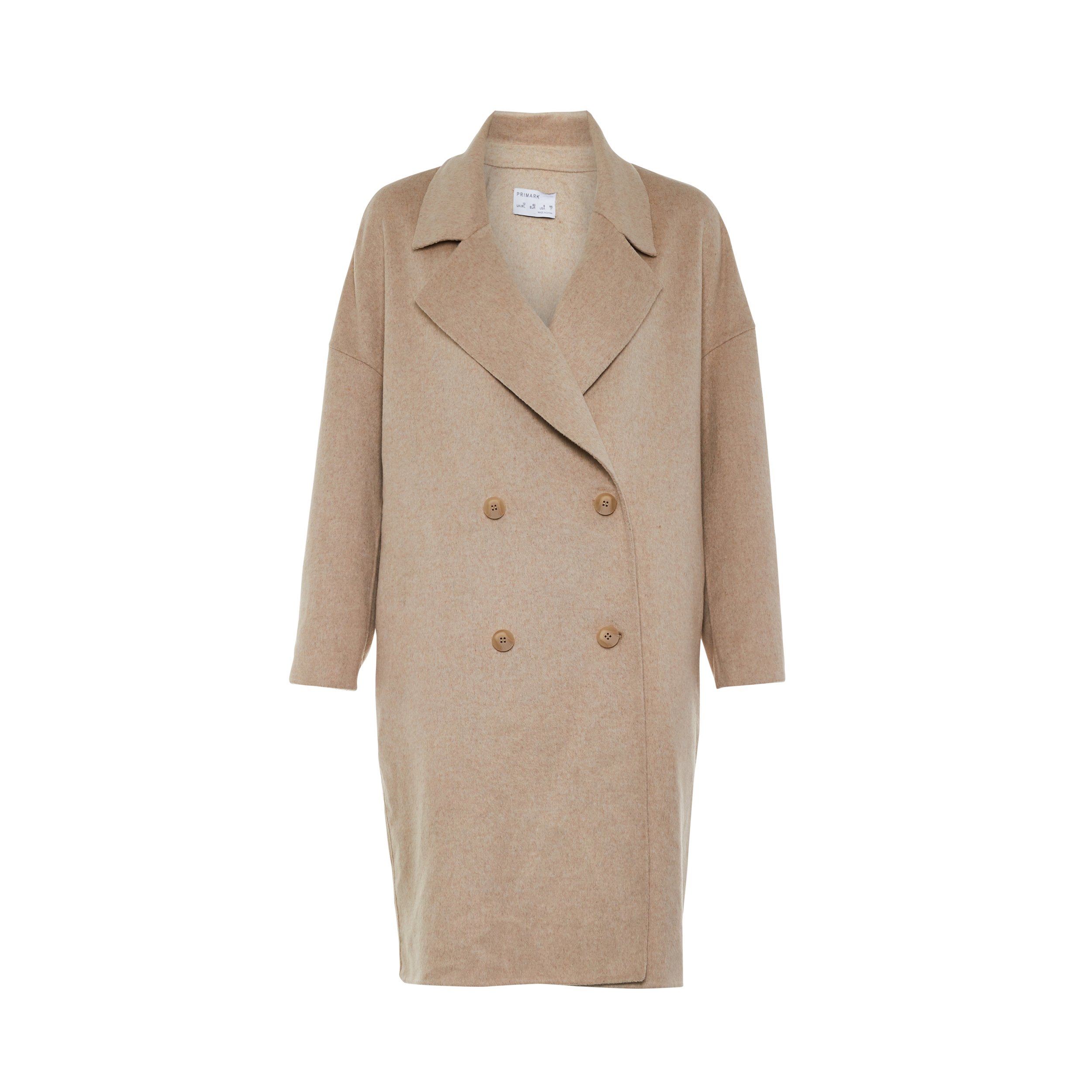 Penneys Camel Wool Blend Coat €50