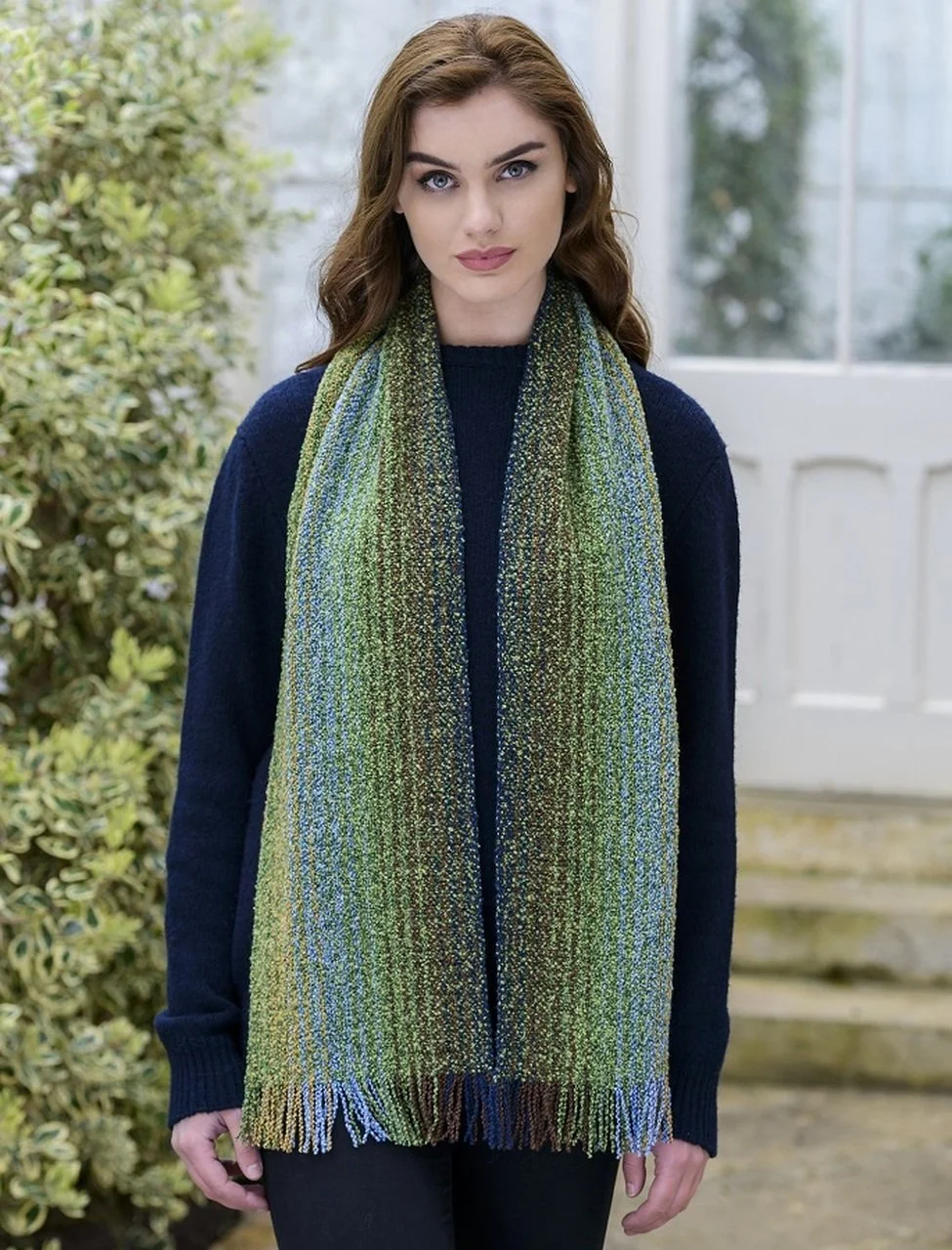 Mucros Weavers Wool Cashmere Skellig Scarf €39.90,
