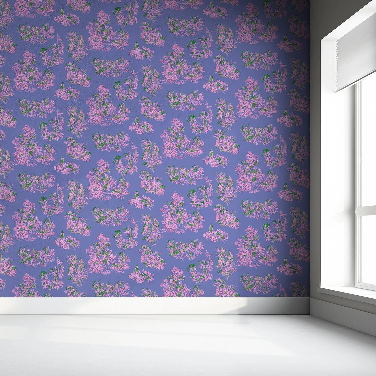 1 Once Upon Our Time Wallpaper -Purple €114.65