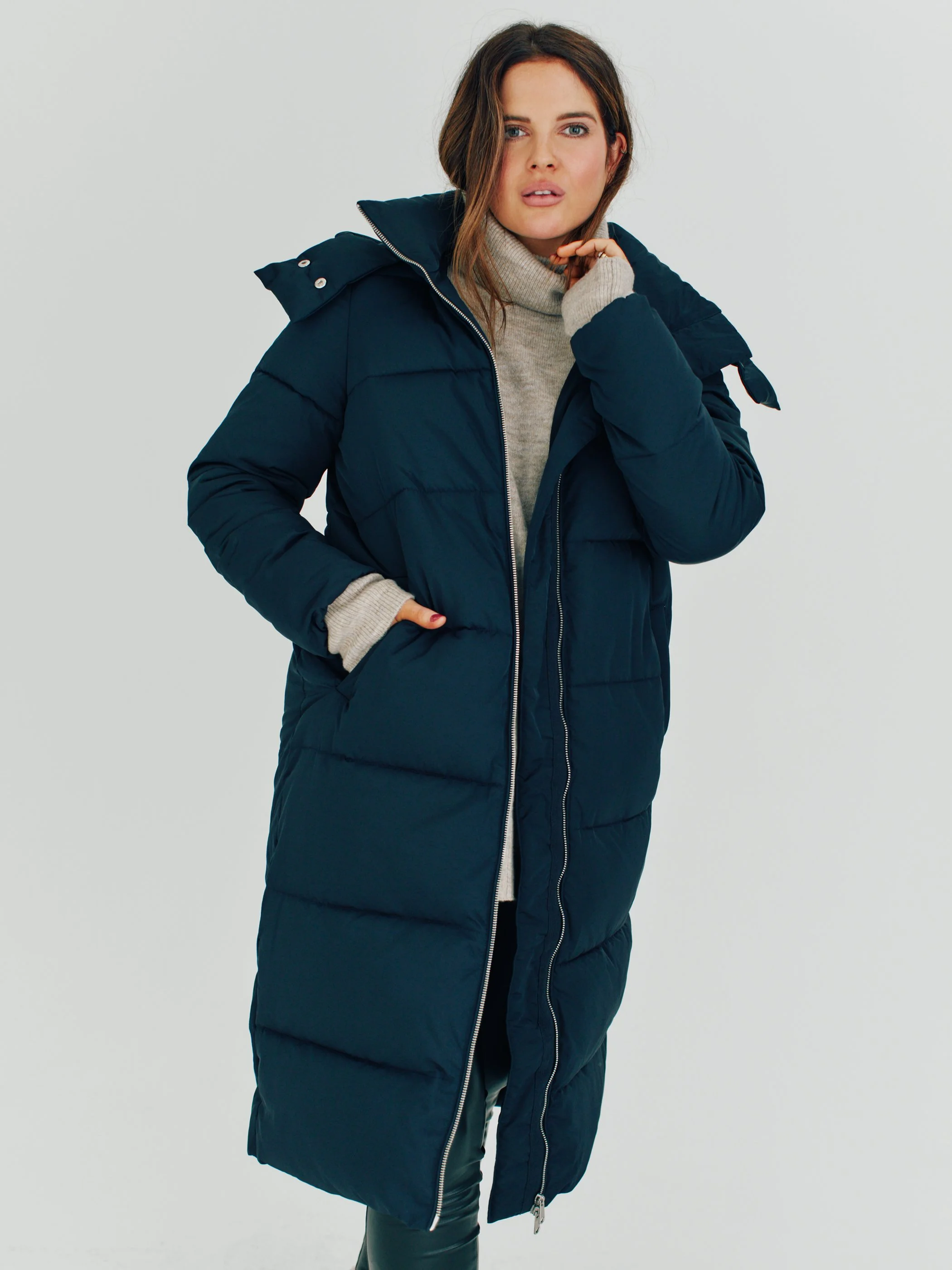 Binky x Very Longline Padded Coat with Hood €115 
