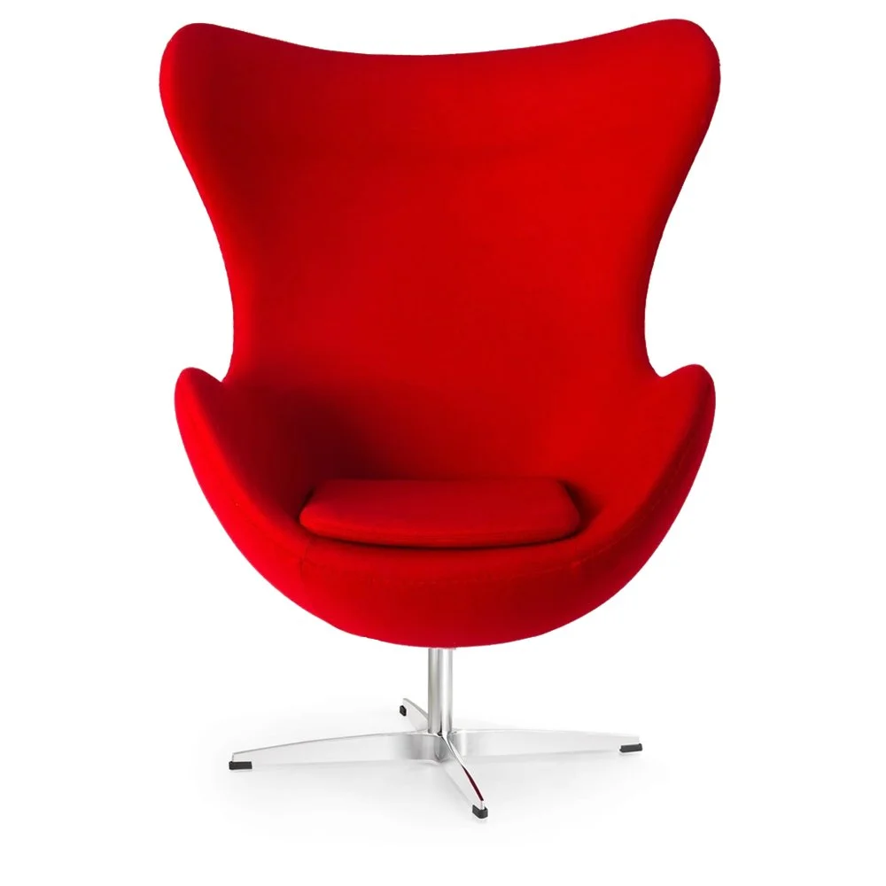 15 Zinzan Arne Jacobsen Egg Chair – Red €750 