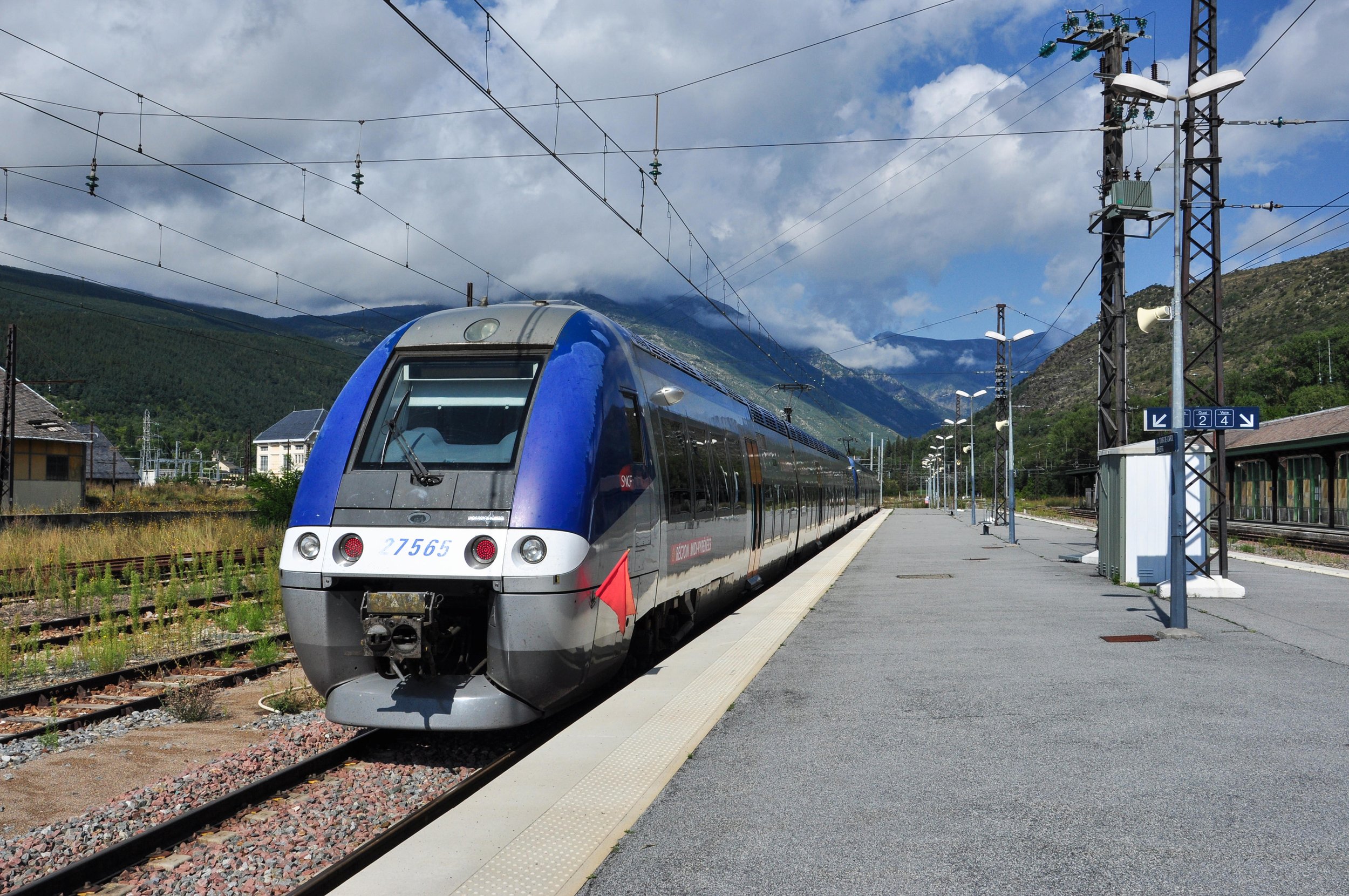 train travel through France
