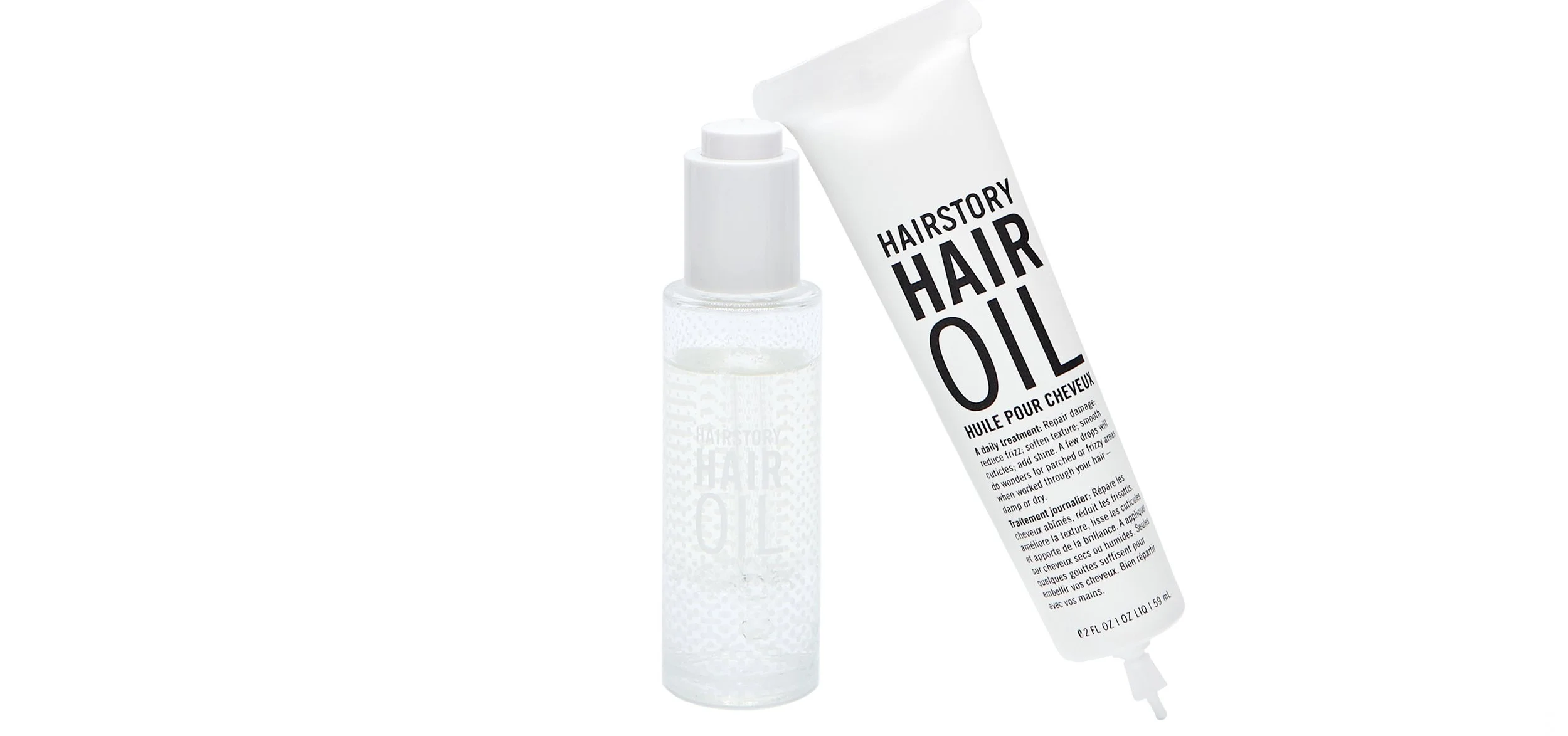 6&gt;&gt; Hairstory Hair Oil, €45  