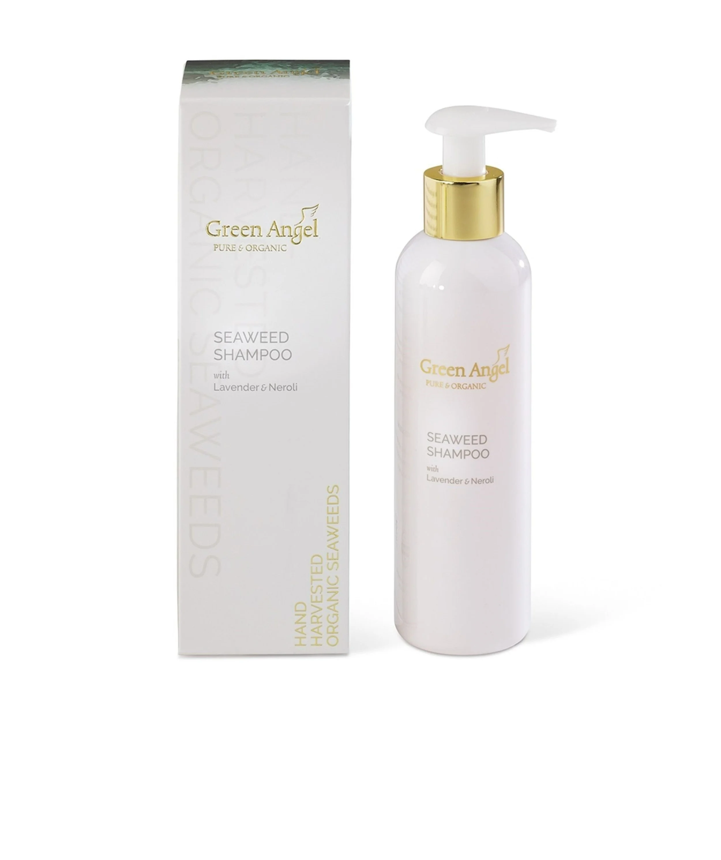 11&gt;&gt; Green Angel Seaweed Shampoo €18  