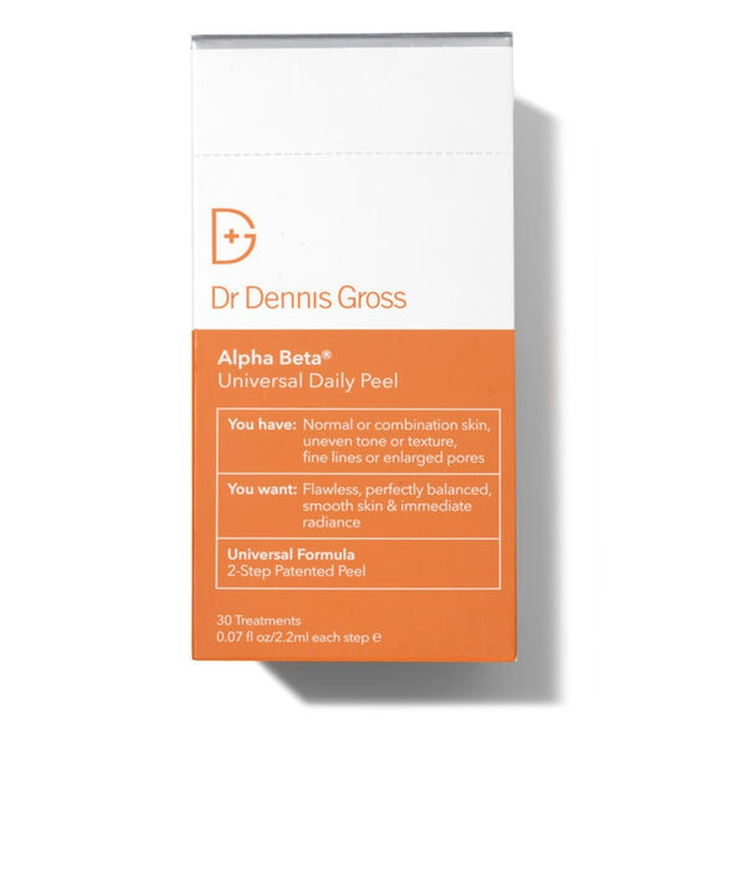 7&gt;&gt; Dr Dennis Gross Daily Peel Pads €102 pack of 30 