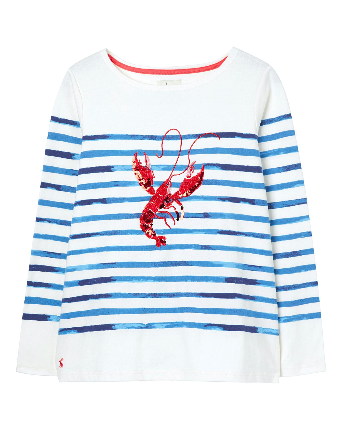 8.Joules Harbour Luxe Lobster Top €52.50, 