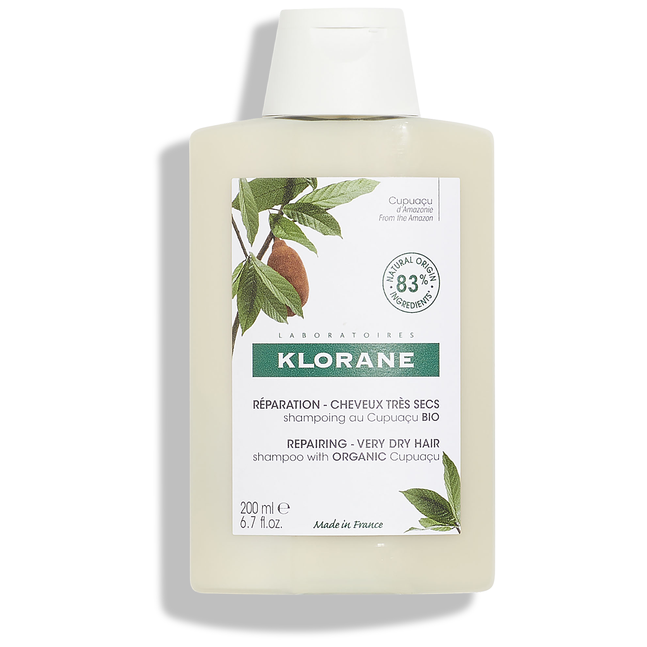 3.Klorane Nourishing and Repairing Shampoo with Organic Cupuacu butter €12.50