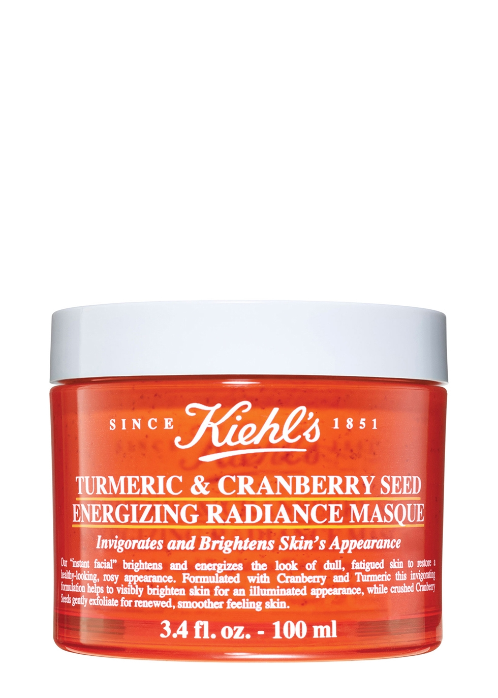 1.Kiehls Turmeric &amp; Cranberry Seed Energizing Radiance Masque €47, 