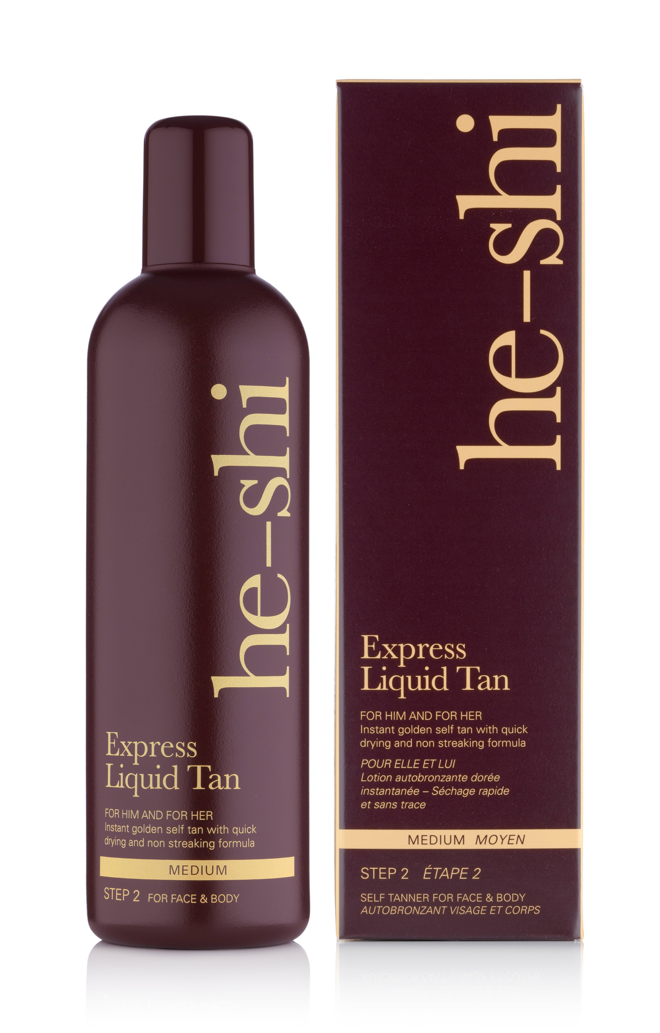 15.He-Shi Express Liquid Tan €23, 