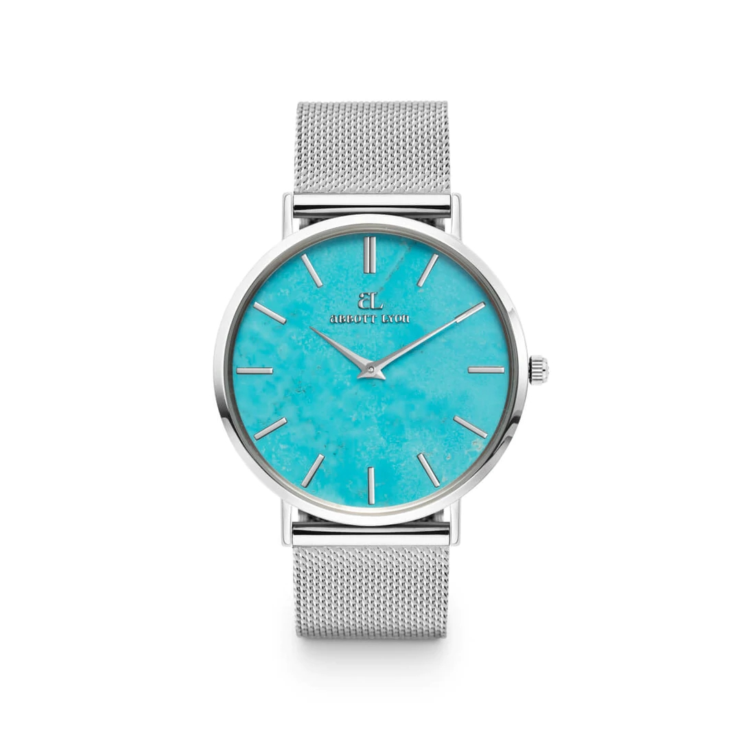 Silver Chain Blue Quartz Kensington €131, 