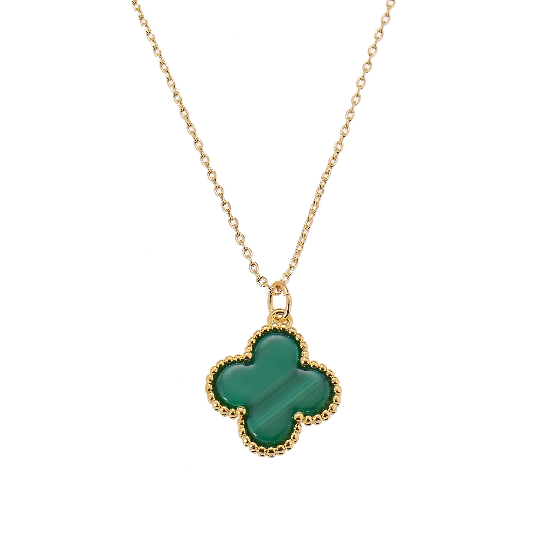 Betty and Biddy Clover Necklace €18, 