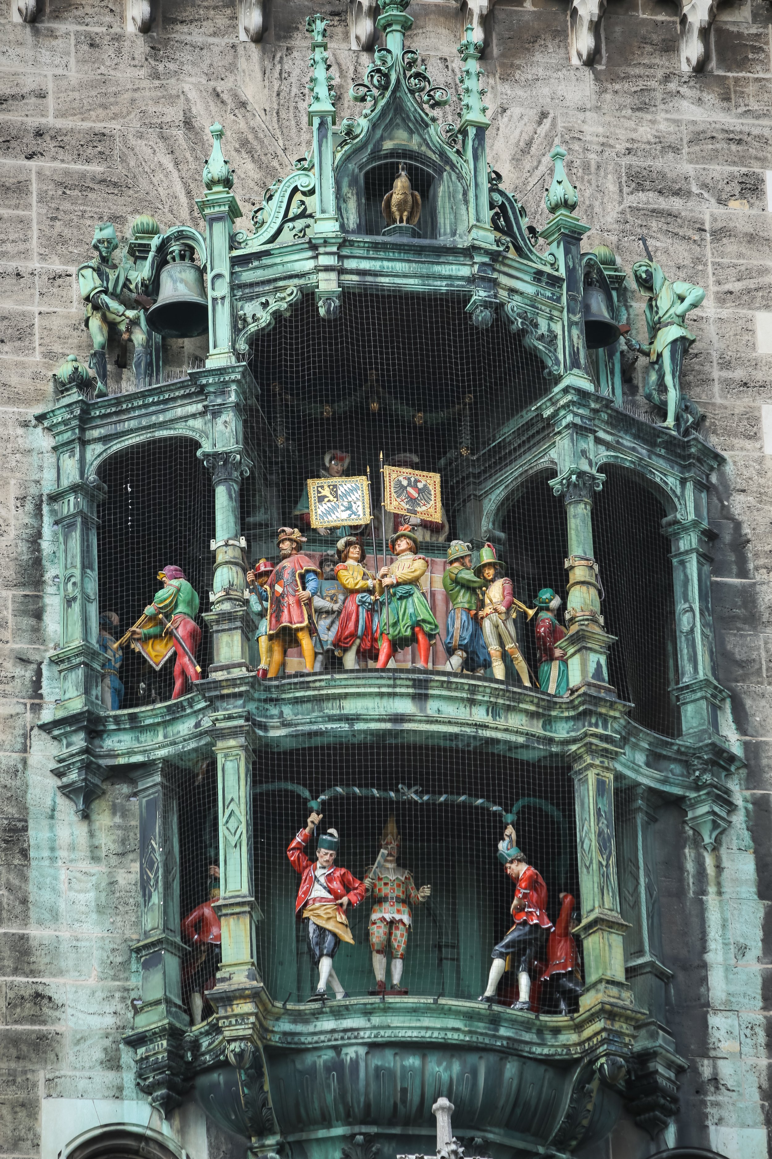 Rathaus Glockenspiel at Marienplatz