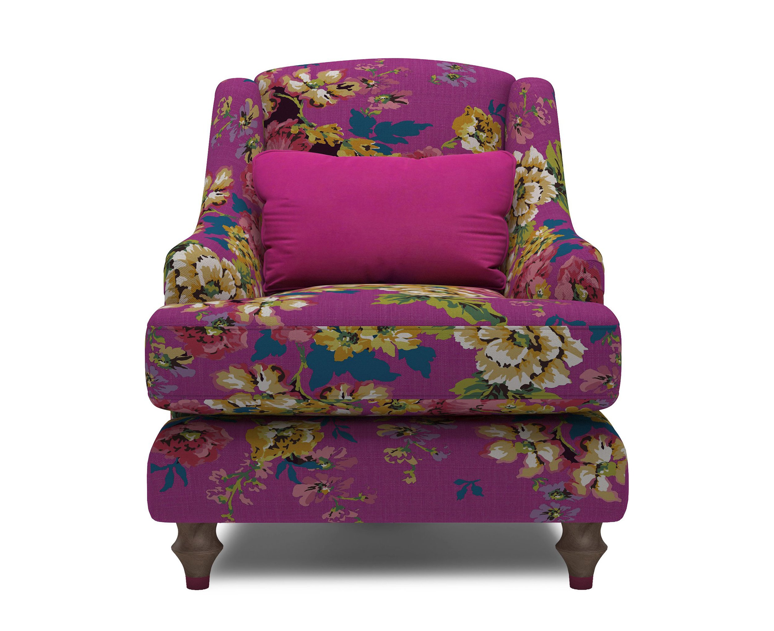 5. Joules Cambridge Cotton Accent Chair in Pink Floral All Over €818.04, 
