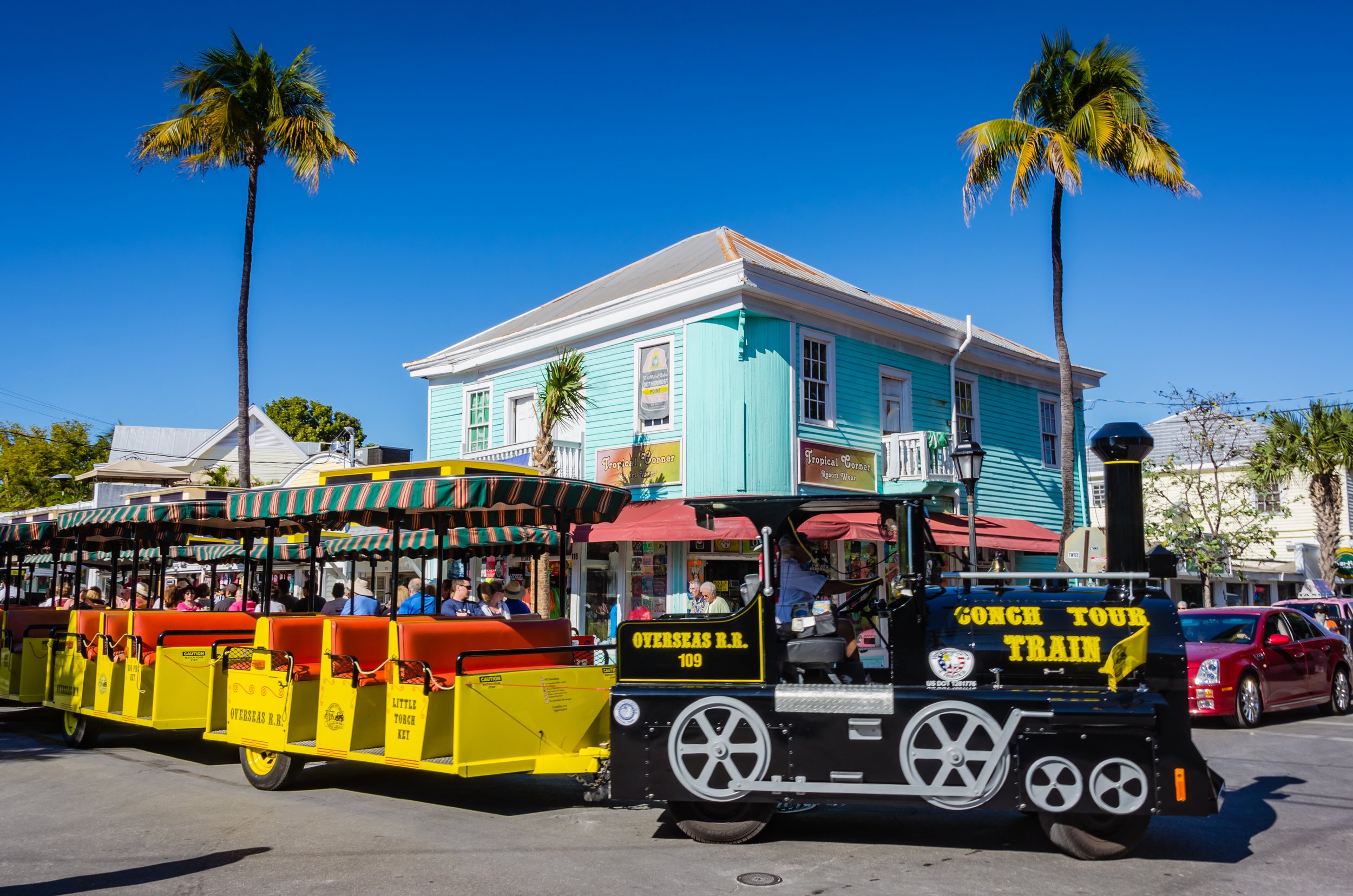 Conch Tour Train - Key West, Florida;