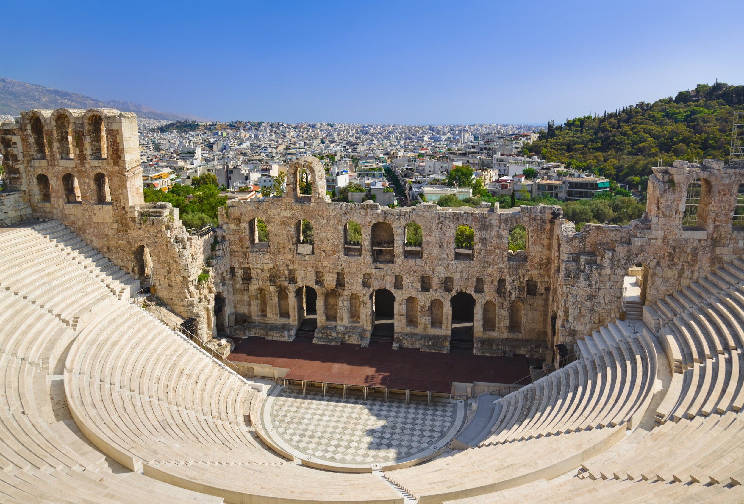 The Odeon theatre at Athens,