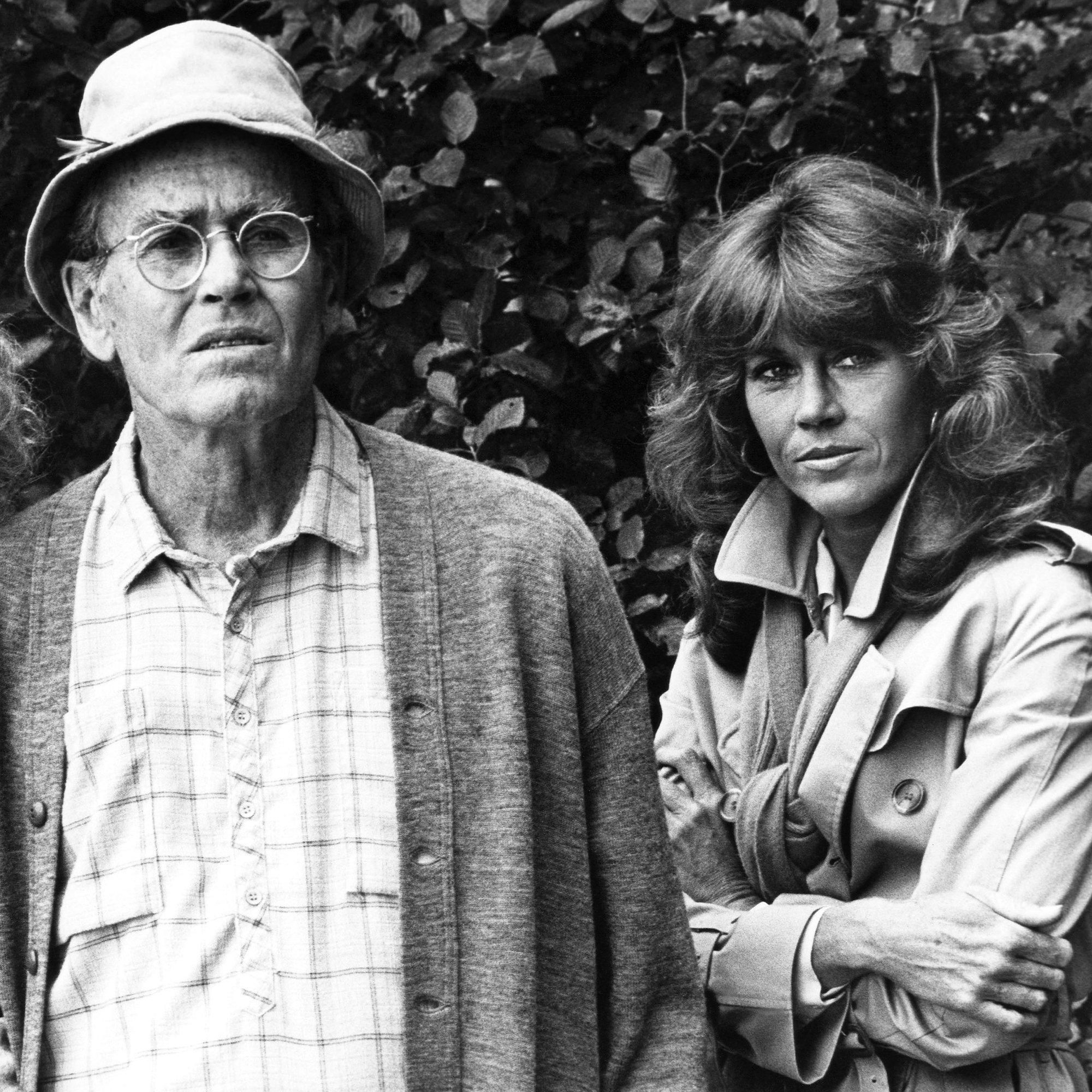 In 1981 Shooting On Golden Pond with father Henry