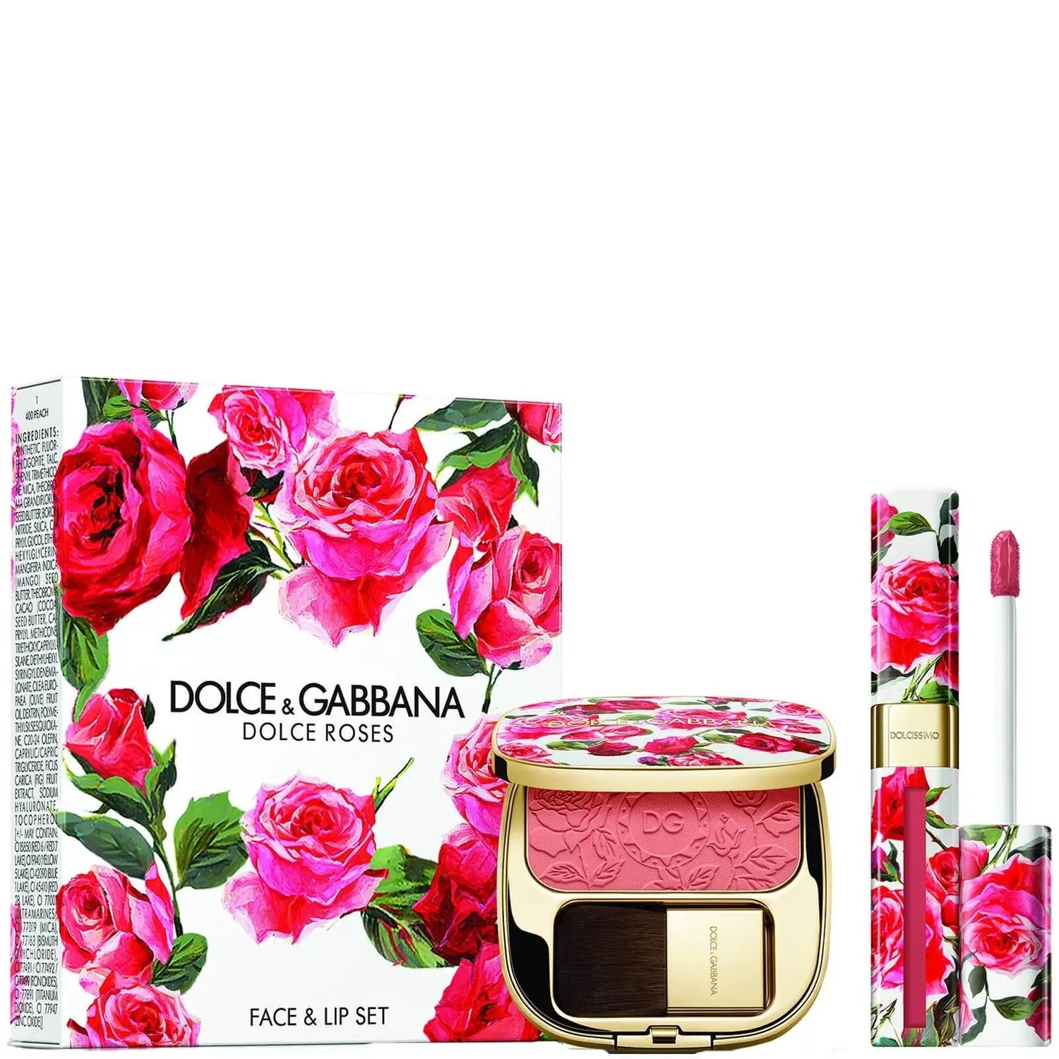  19.DOLCE &amp; GABBANA Exclusive Dolce Roses Face and Lip Set €85,