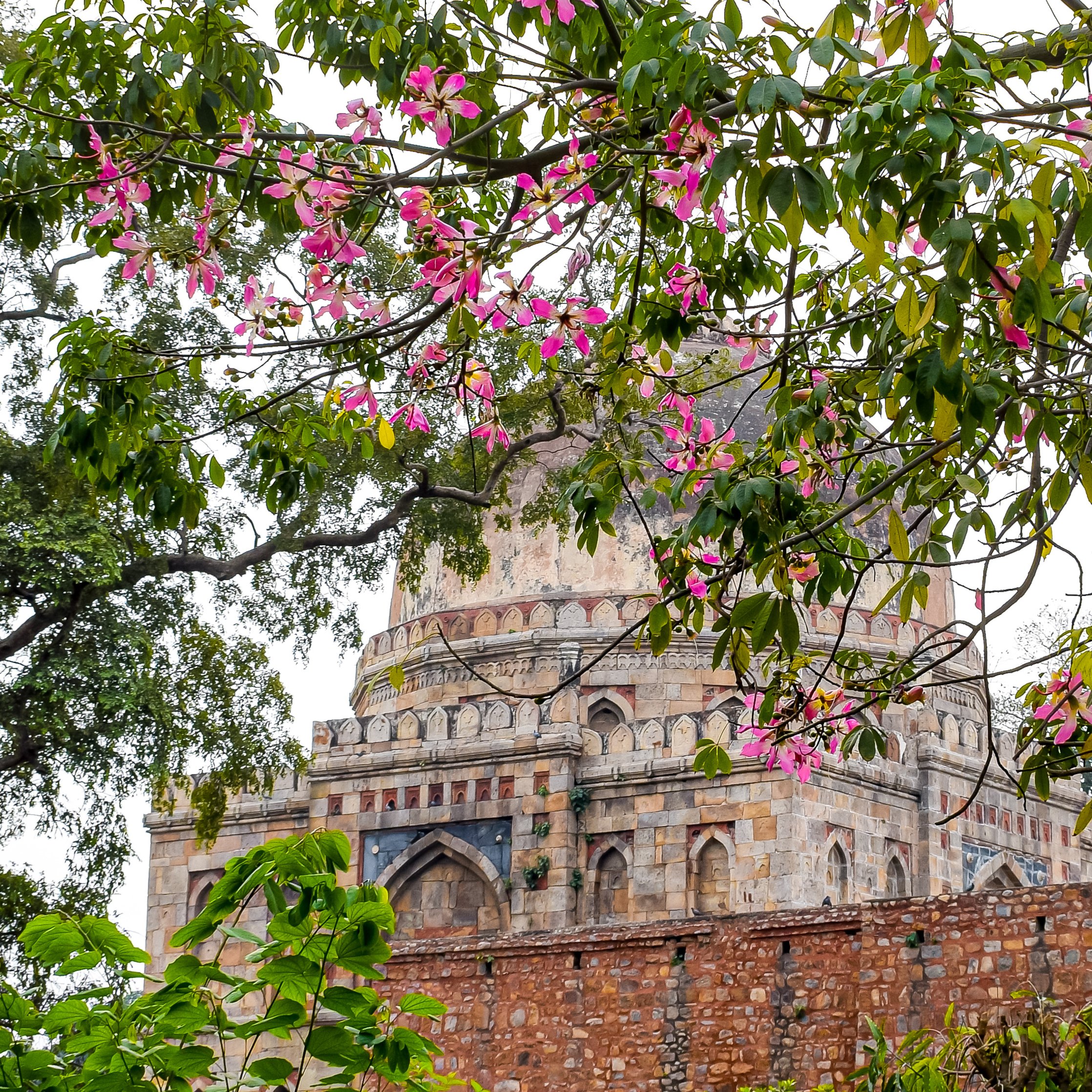 Mughal Architecture inside Lodhi Gardens