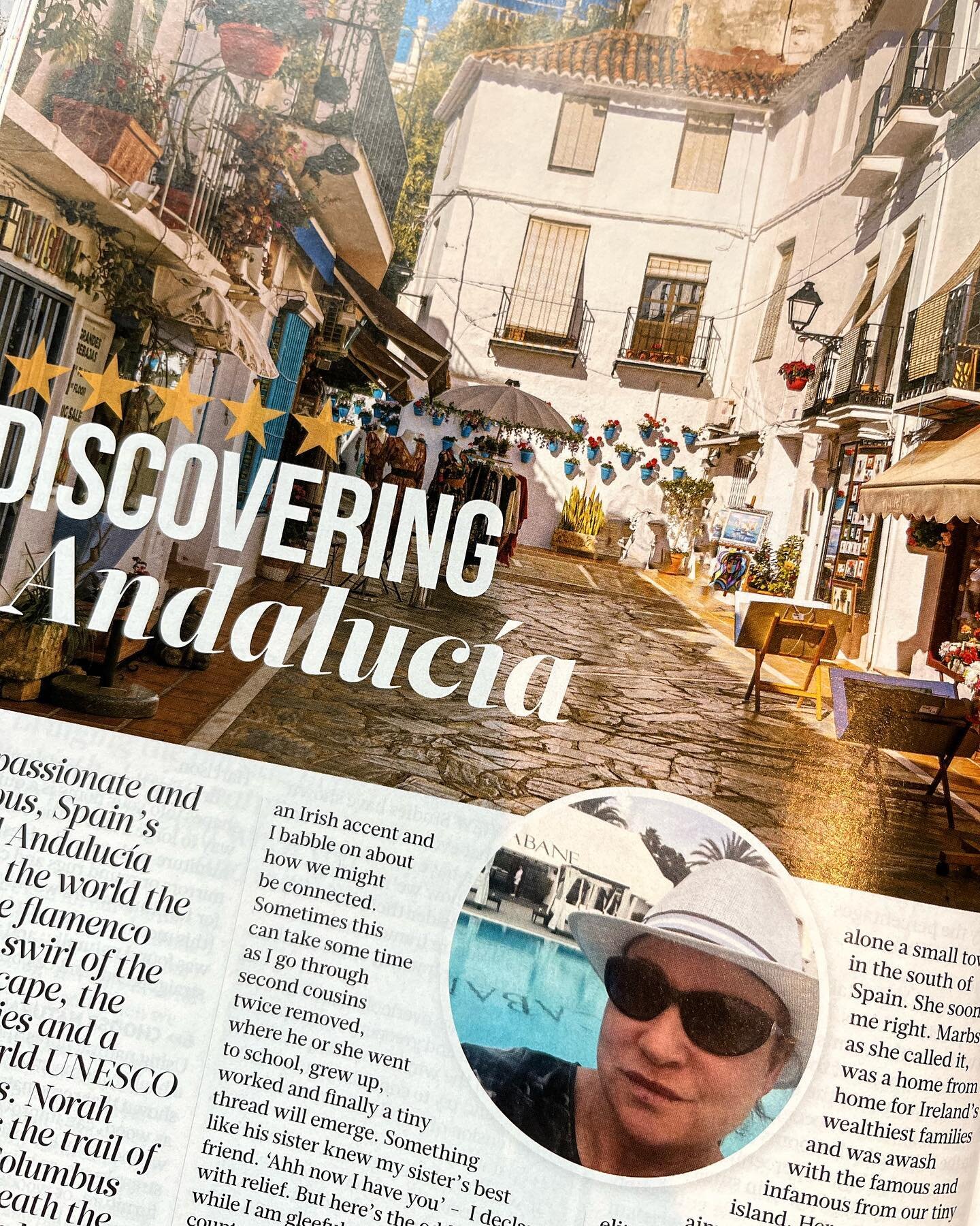 Distract yourself from the dismal weather out there, with our feature on beautiful Andalucia @norah_casey in the new issue out now.
.
.
#travel #rainydayreads #travelwriting #magazine #supportirish #greatreads