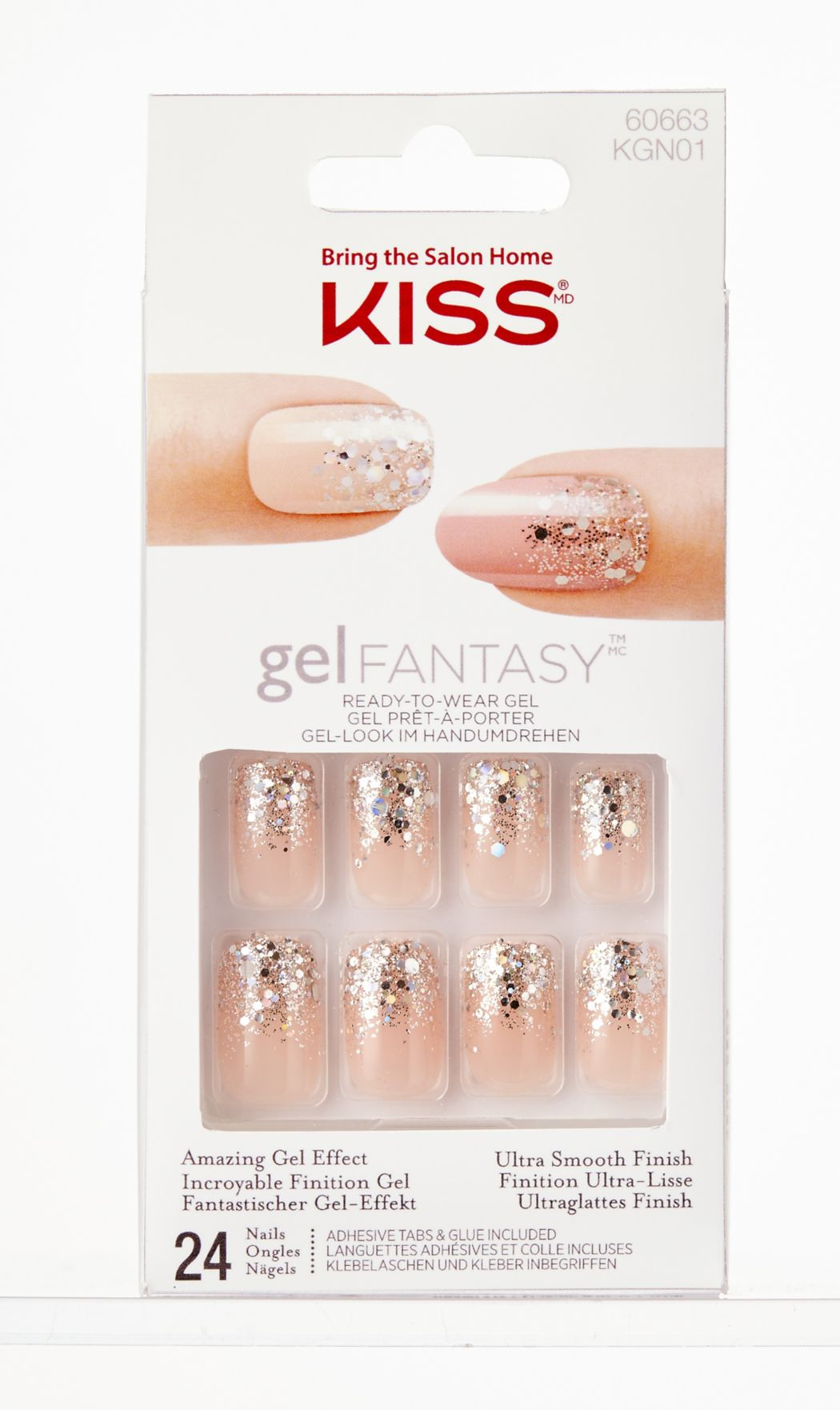 25.KISS Gel Fantasy Nails Fanciful €10.99, visit boots.ie