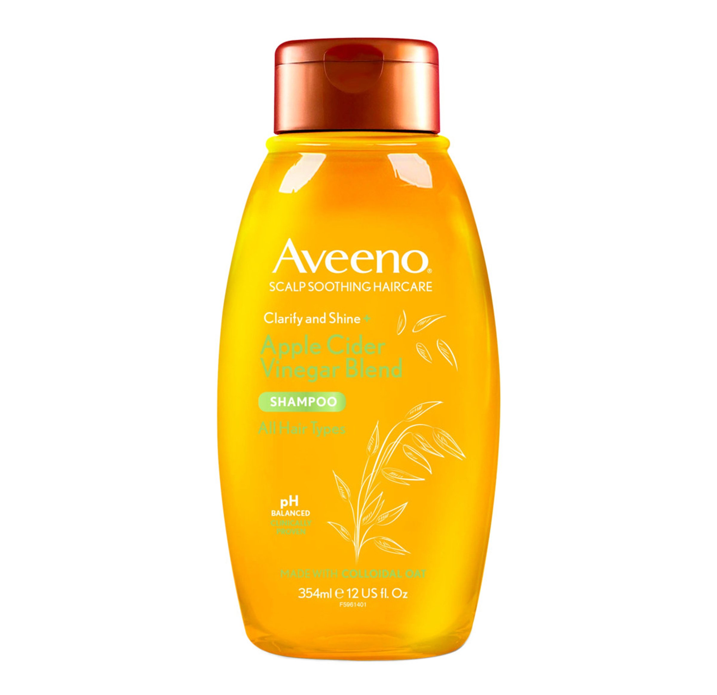 Aveeno Clarify and Shine+ Apple Cider Vinegar Shampoo €9.99