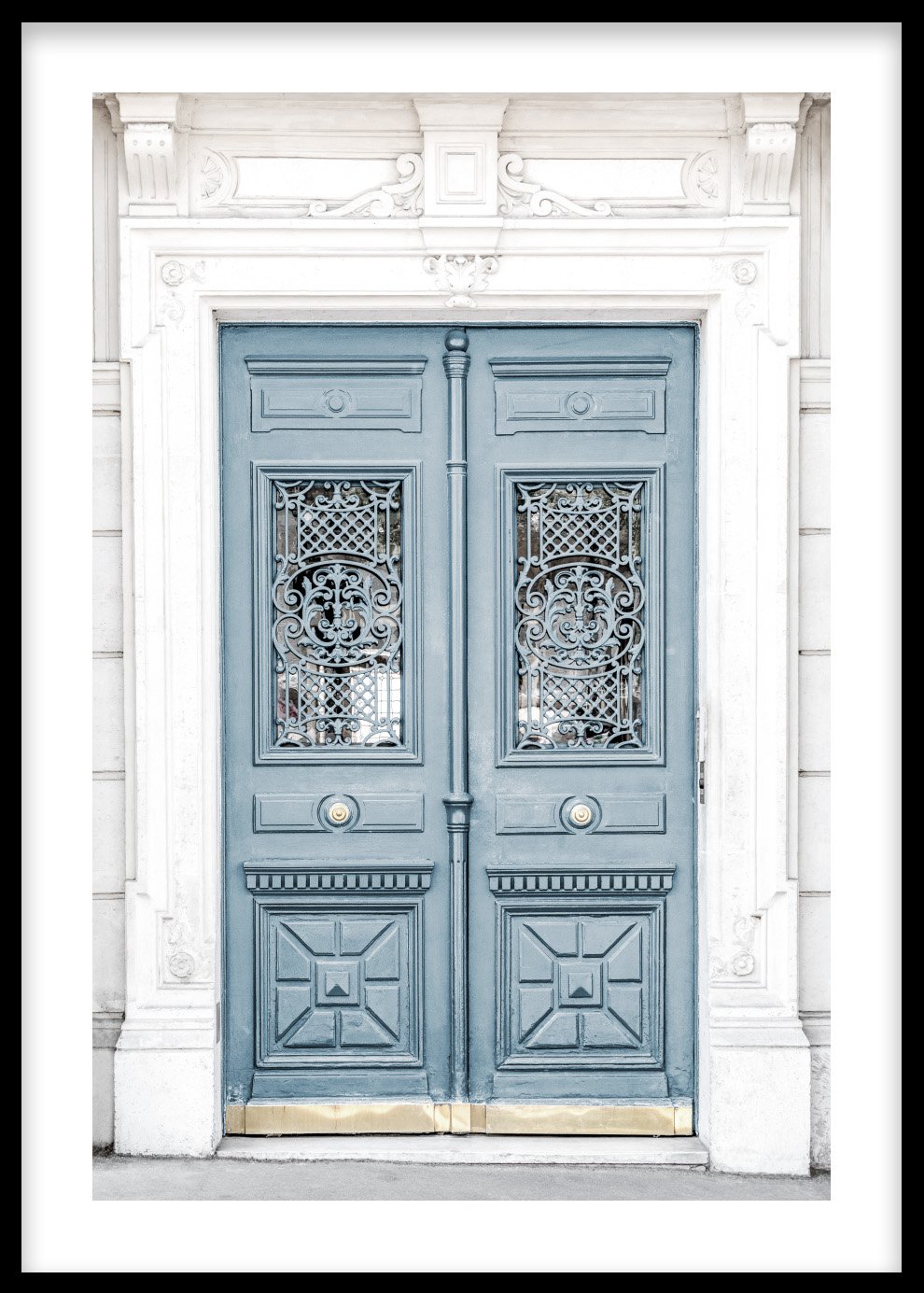 DESENIO Dove Blue Door Poster €15.35, 