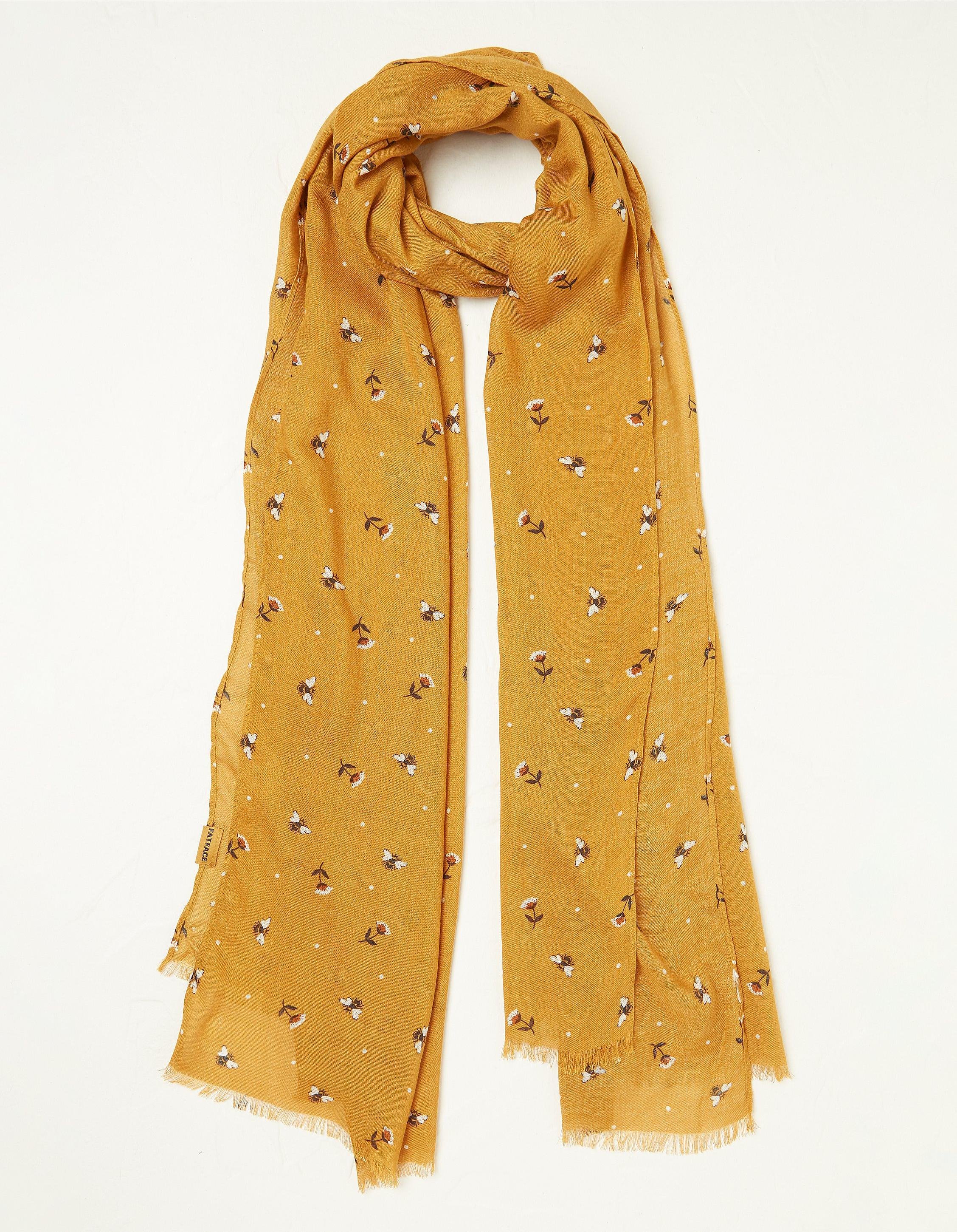 FATFACE Bee Floating Bloom Scarf €33, 