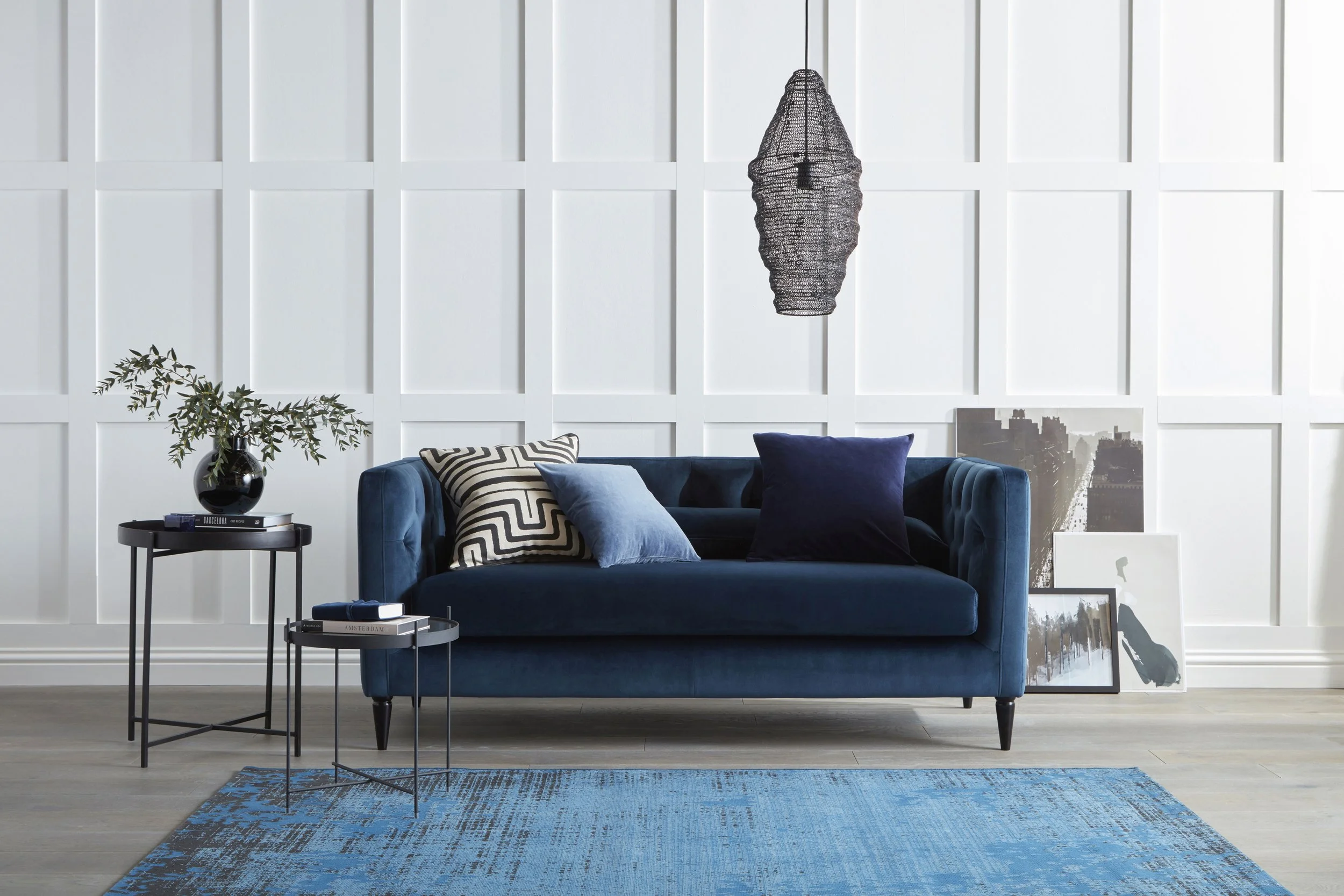 A Bolt of Indigo Blue