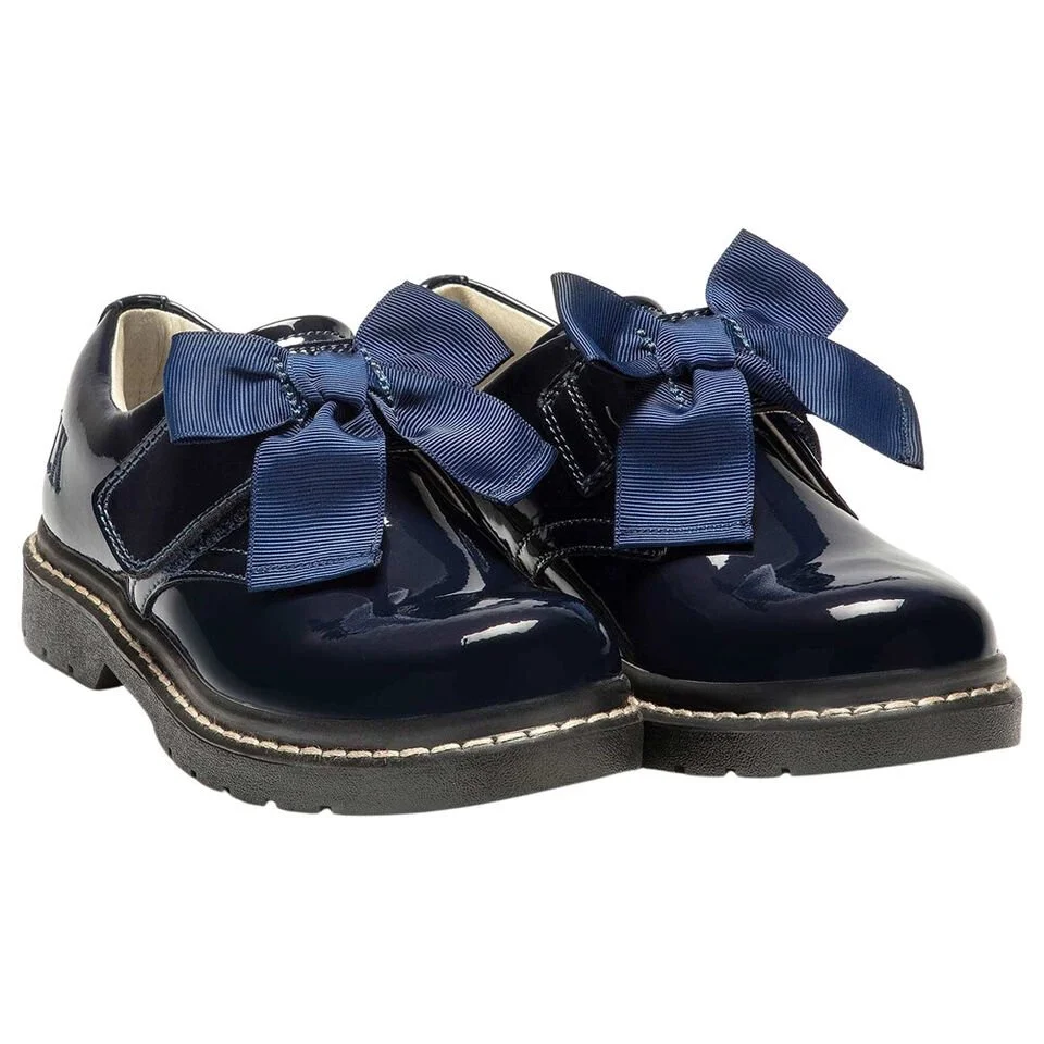 Lelli kelly - Navy Patent Irene Shoes