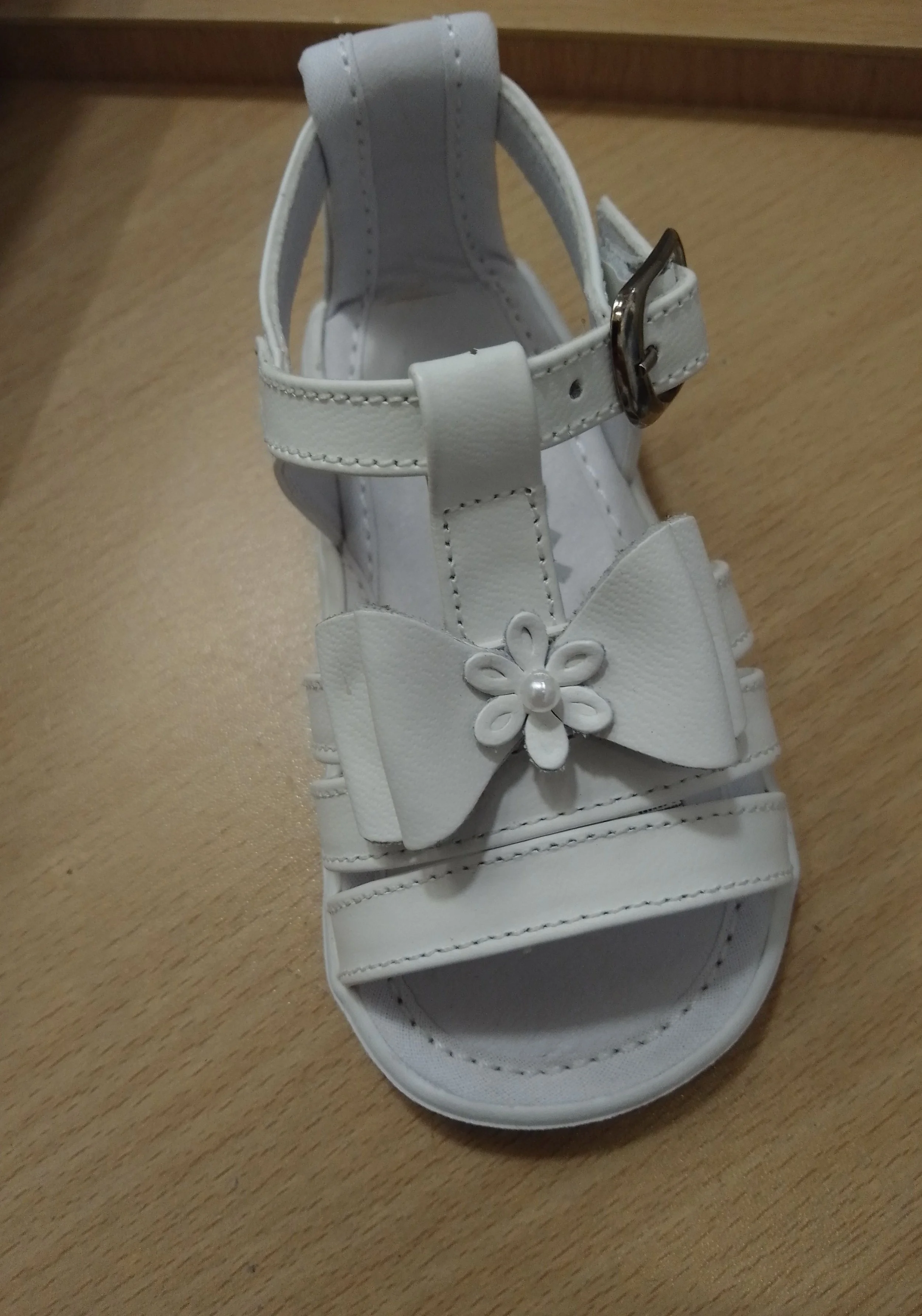 Pex - Celeste White leather sandals