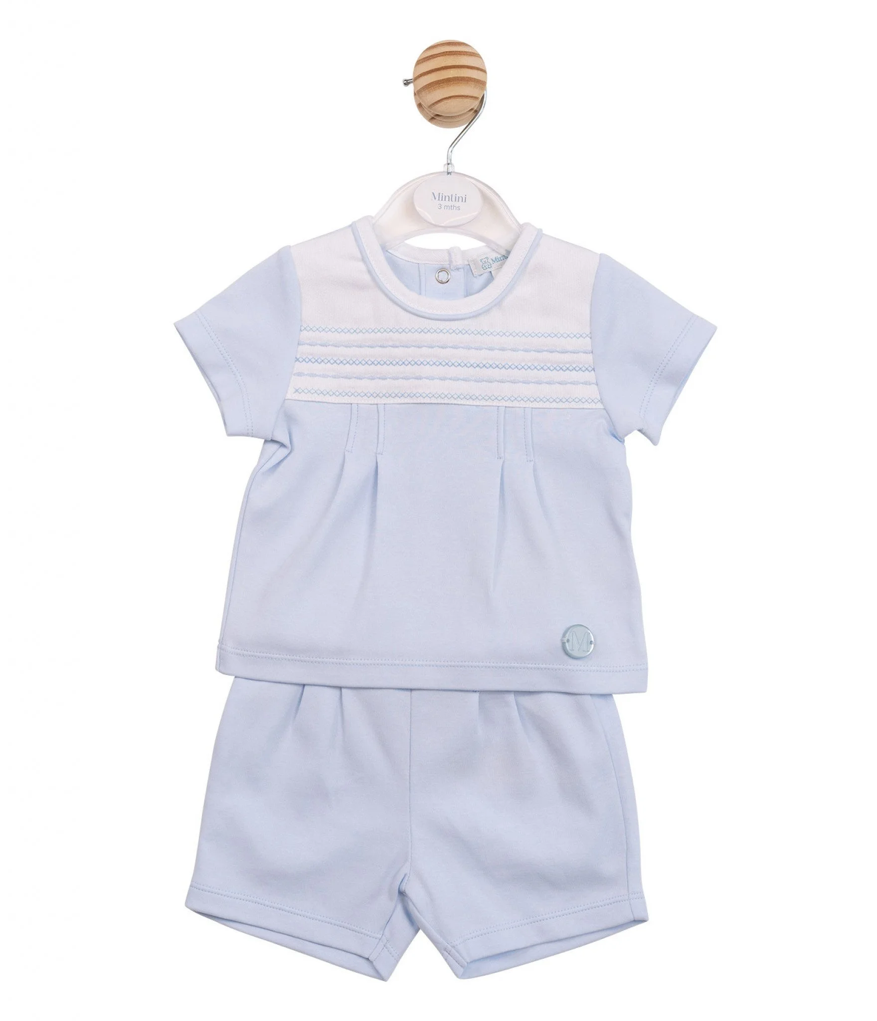 Mintini baby- Top & Short set MB6884/A