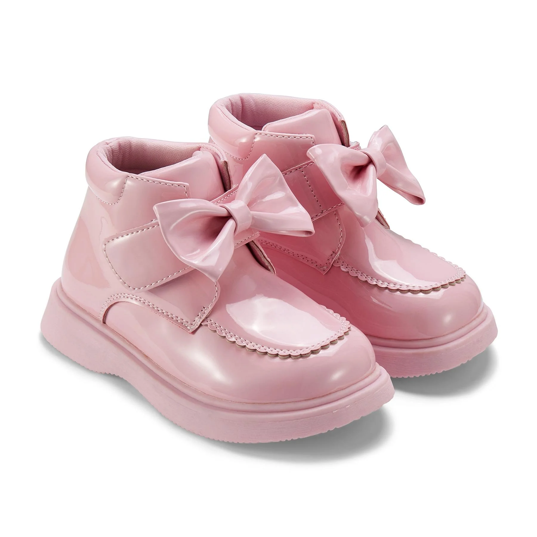 Little A- Bowe bow boot with Velcro strap