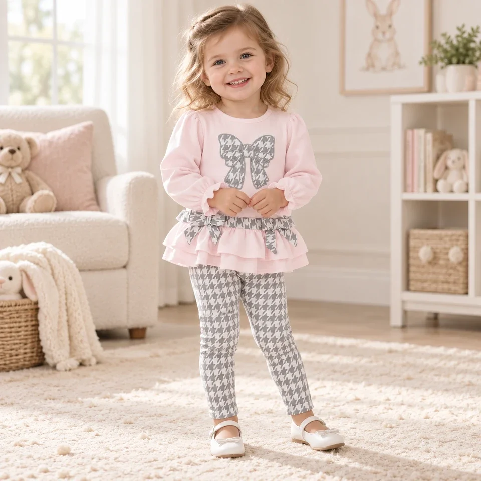 Pastels & Co- Shania frill legging set