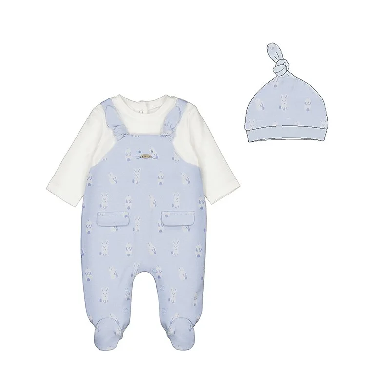 Mayoral- Dungaree with hat