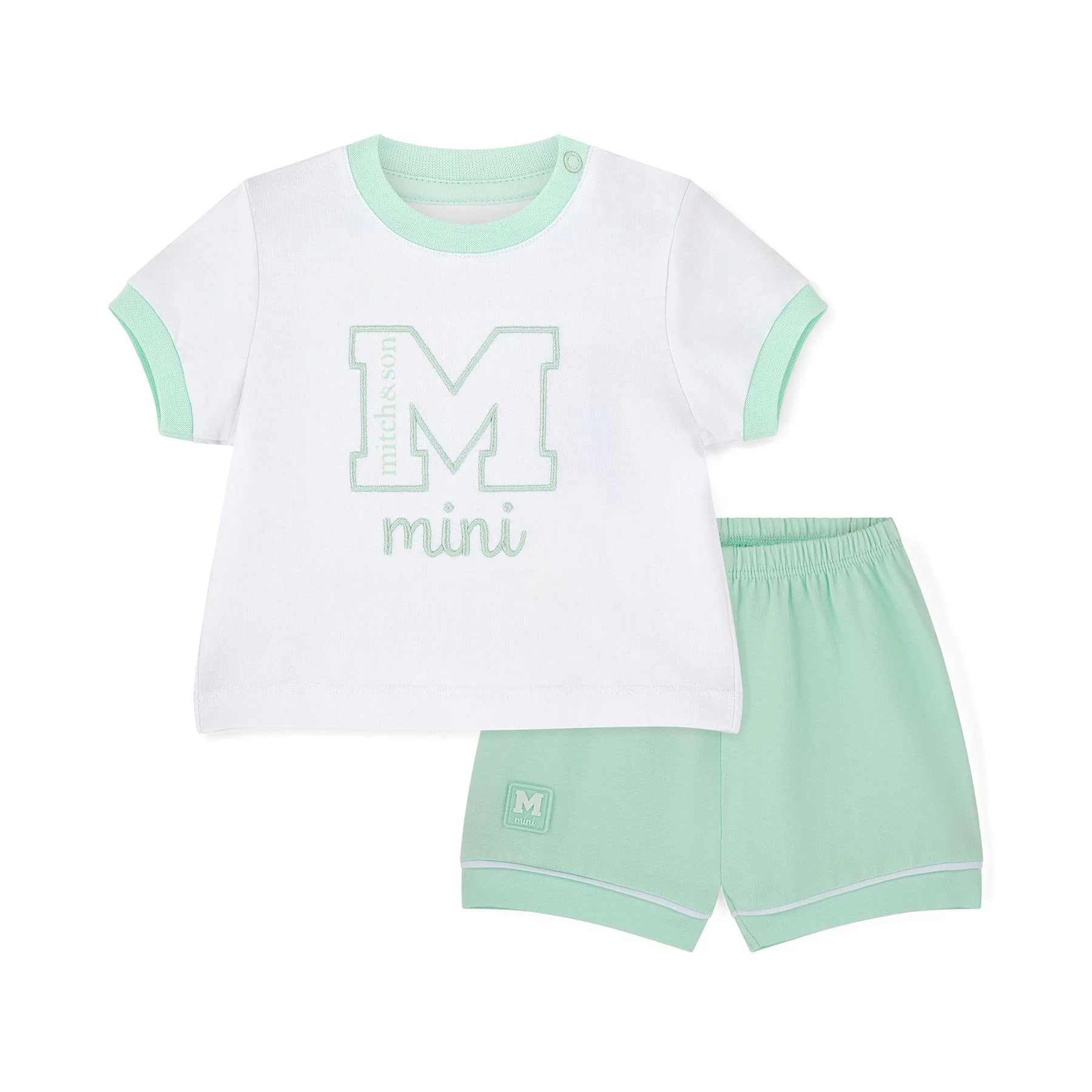 Mini Mitch & Son- Nico short set