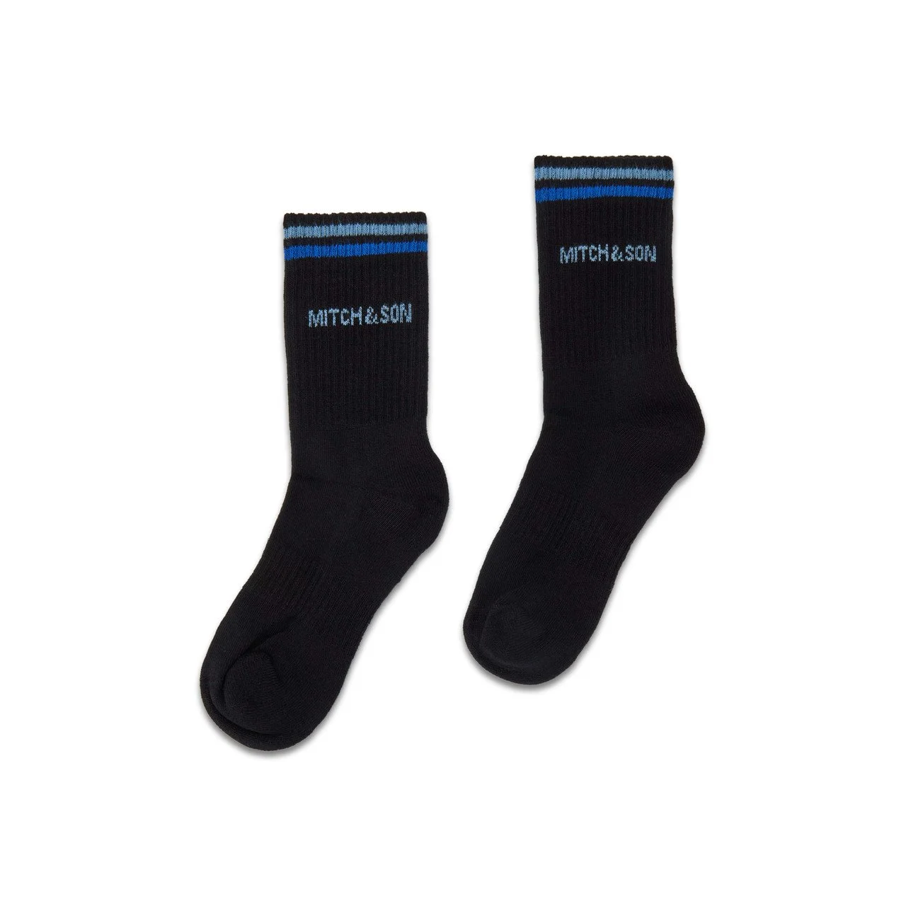 Mitch & Son- William black sport sock