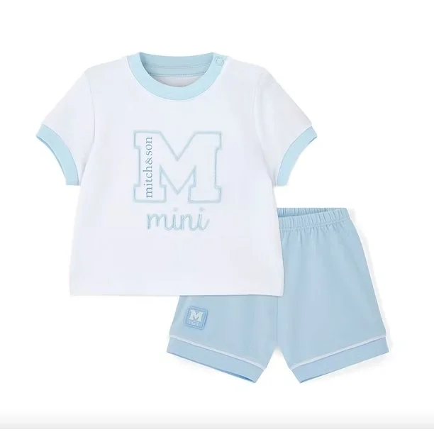 Mini Mitch & Son Nico soft short set