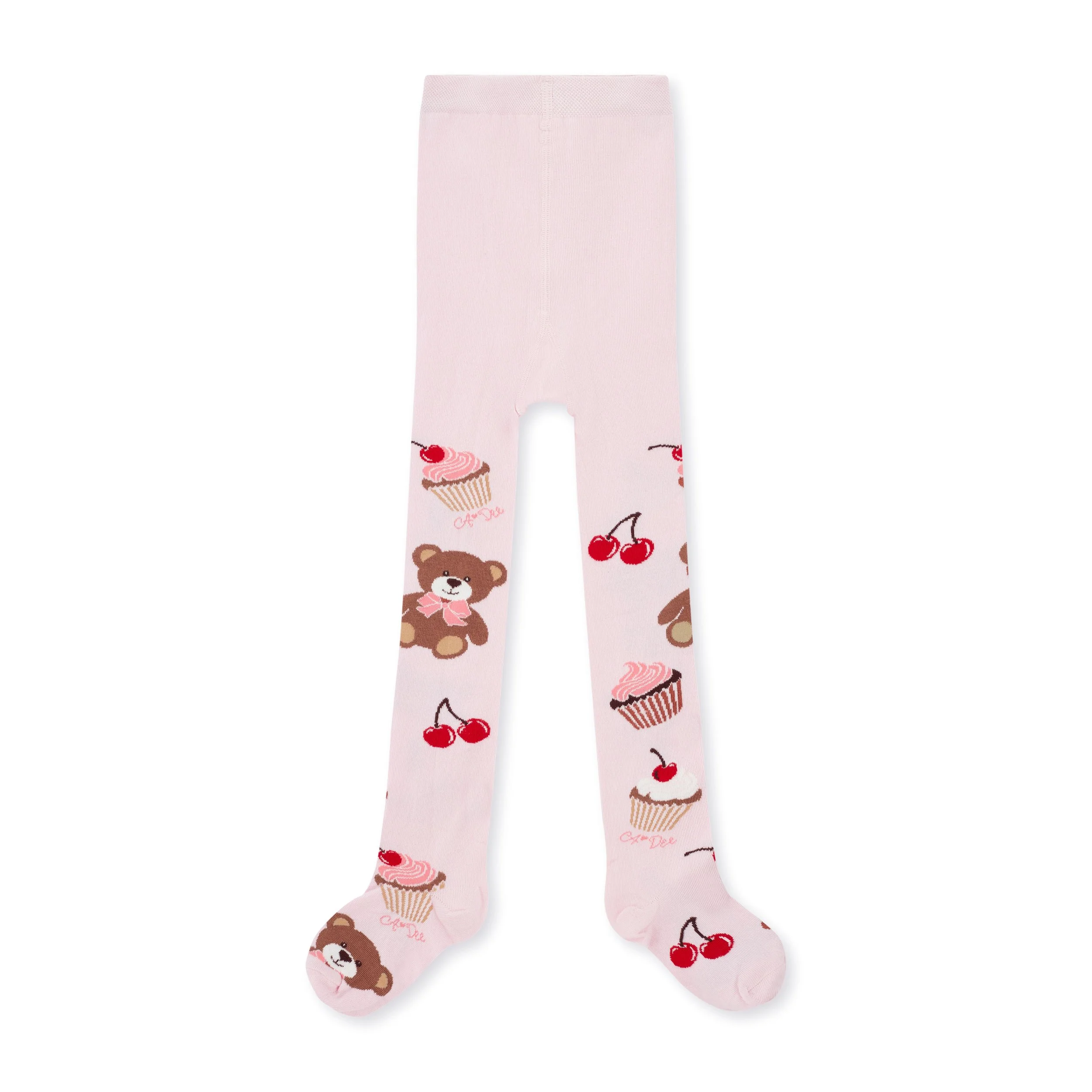 Adee- Macie Bear print tights
