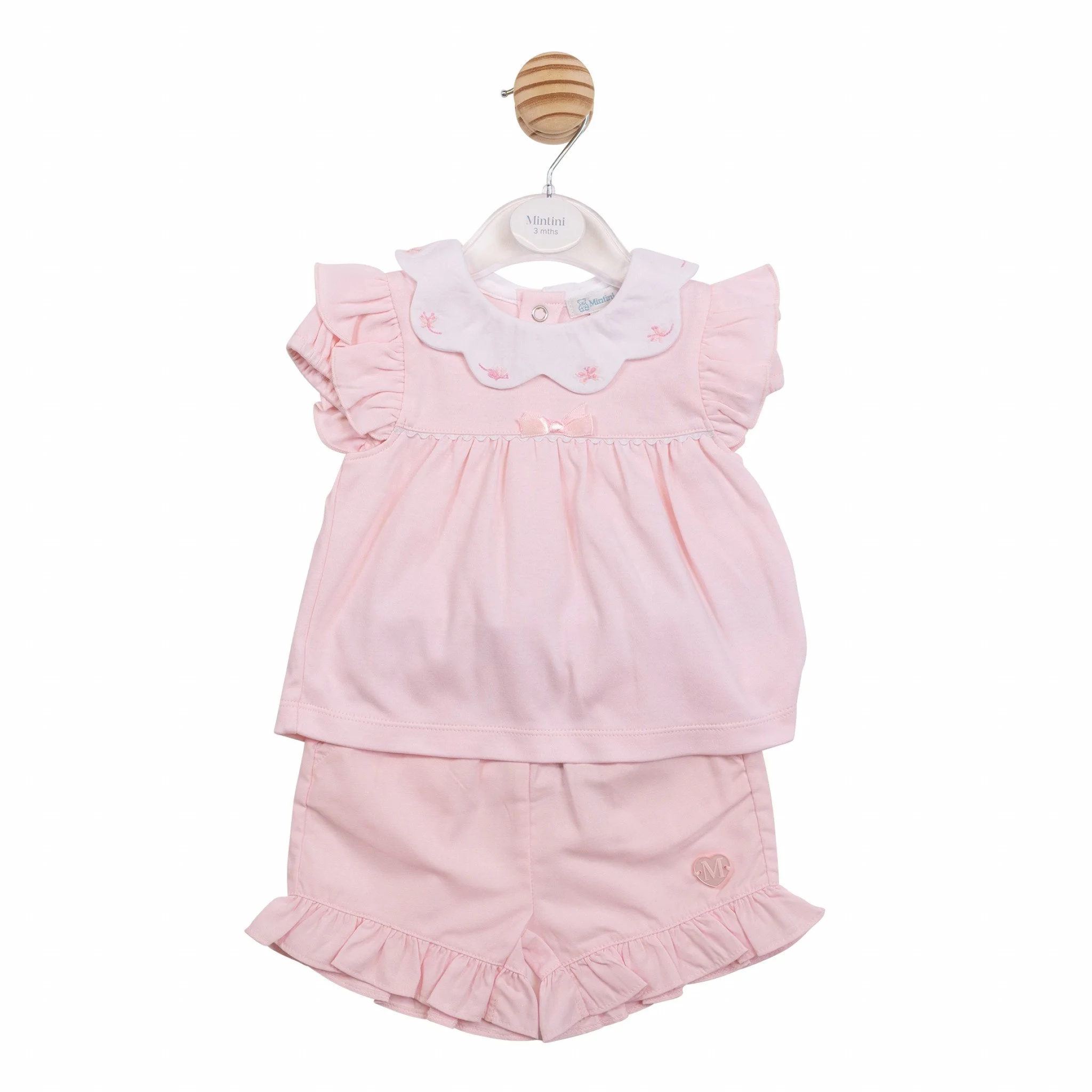 Mintini baby- Top & Short set MB7034/A