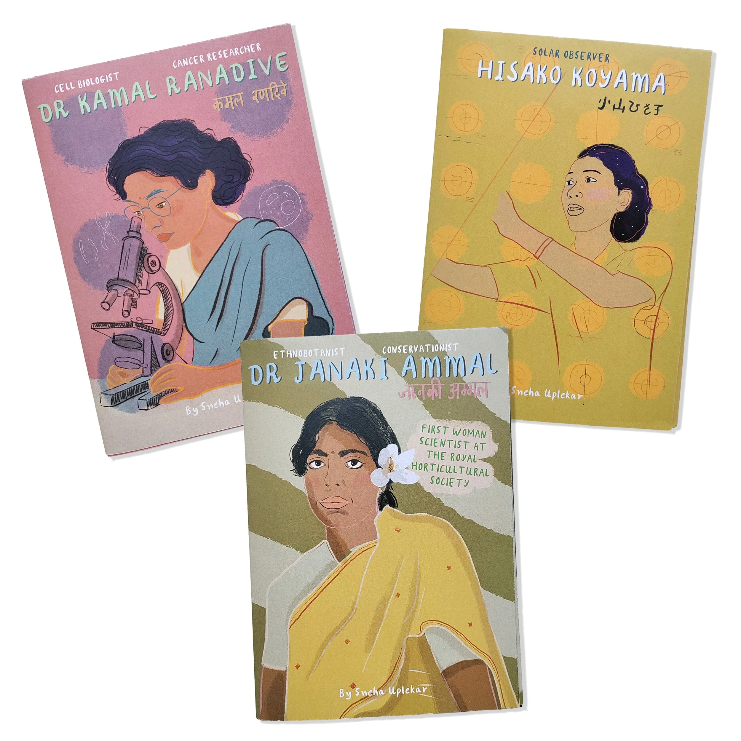 Hidden Figures of Science - set of 3 zines
