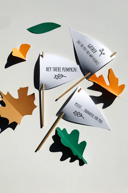 Free Printable: Thanksgiving Flags — EM VDH