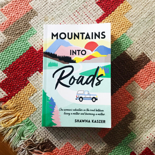 Mountains Into Roads Book Cover Design