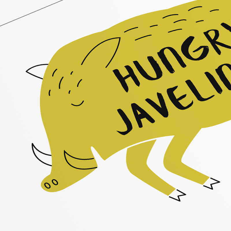 Hungry Javelinas