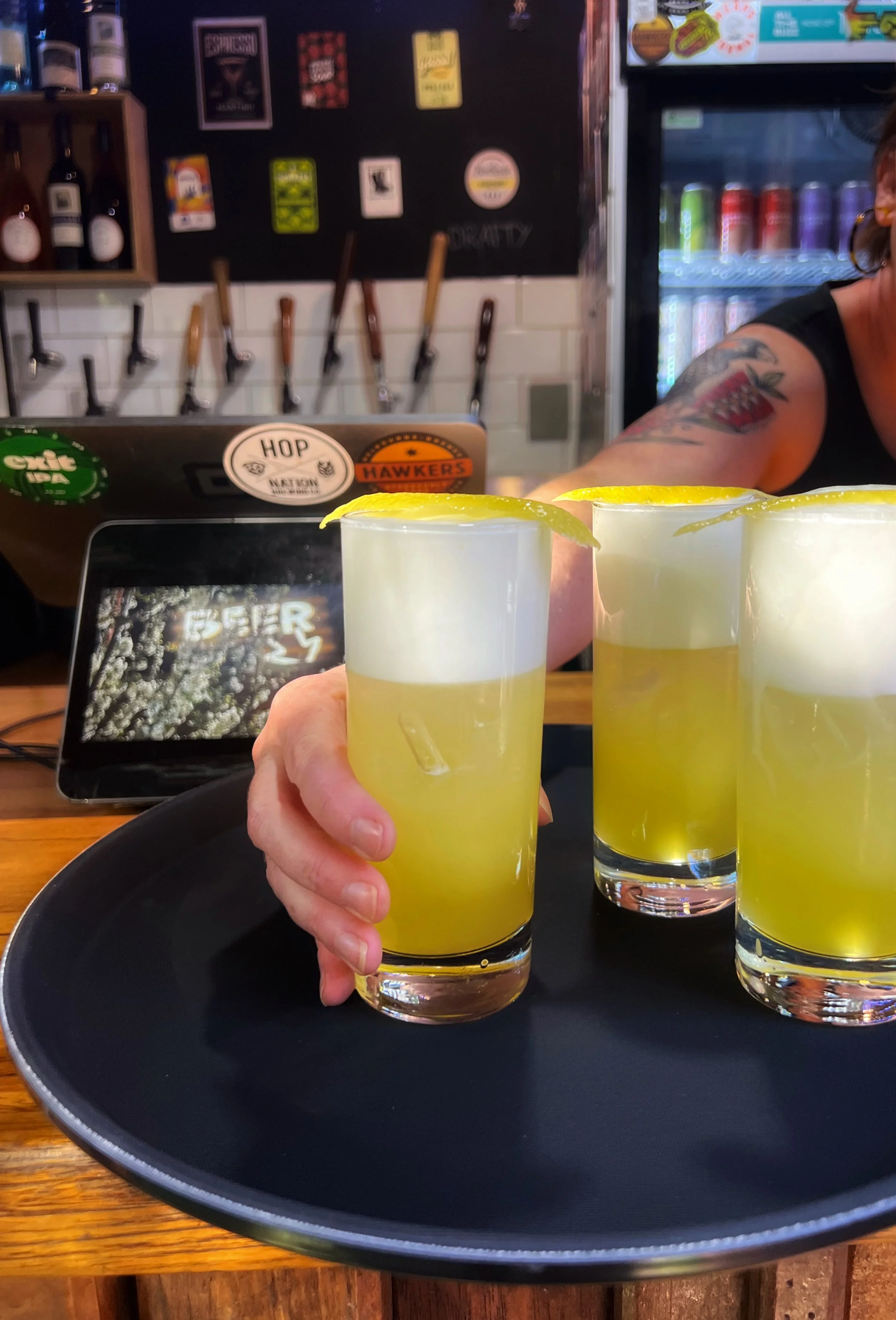 Noble Bootleggers Passionfruit Gin Fizz