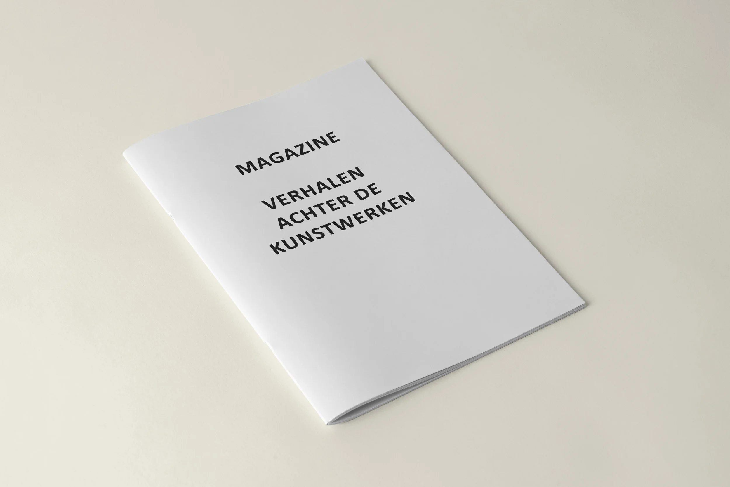 Magazine - Verhalen achter de kunstwerken  - PRE ORDER