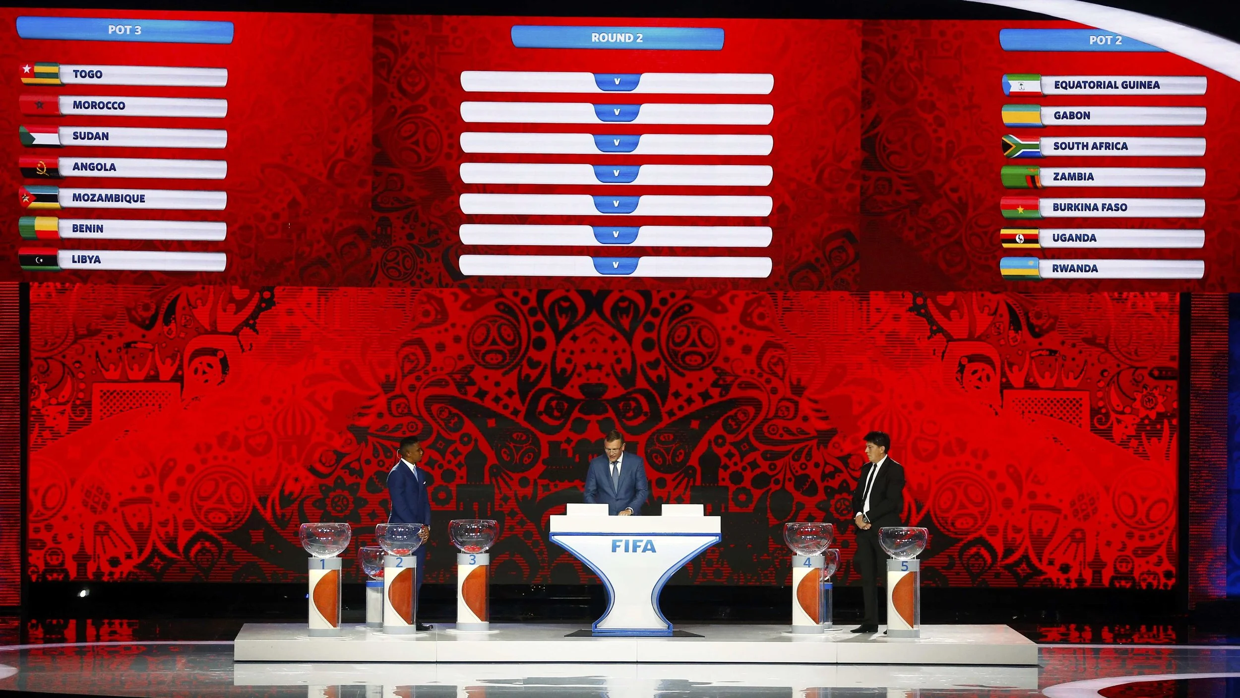 Russia 2018 World Cup™ Preliminary Draw in St. Petersburg Eventica provided VIP management, hospitality and logistical operations services for the Draw. A global audience of approximately 94.8 million tuned in for the spectacular show, blending football with some of the best in Russian music and culture. Read more