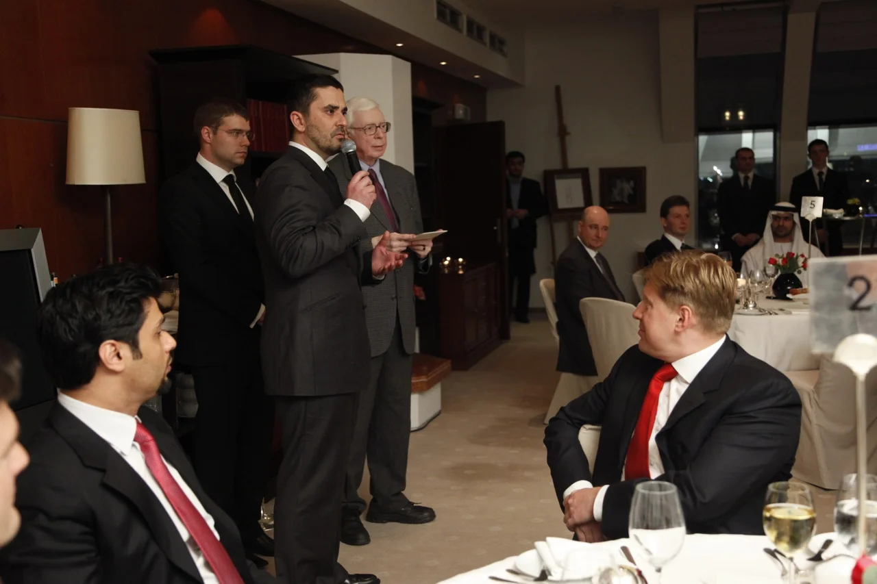 UAE Business Dinner Eventica was proud to organise a meeting and dinner for a senior-level delegation of business leaders and government officials.