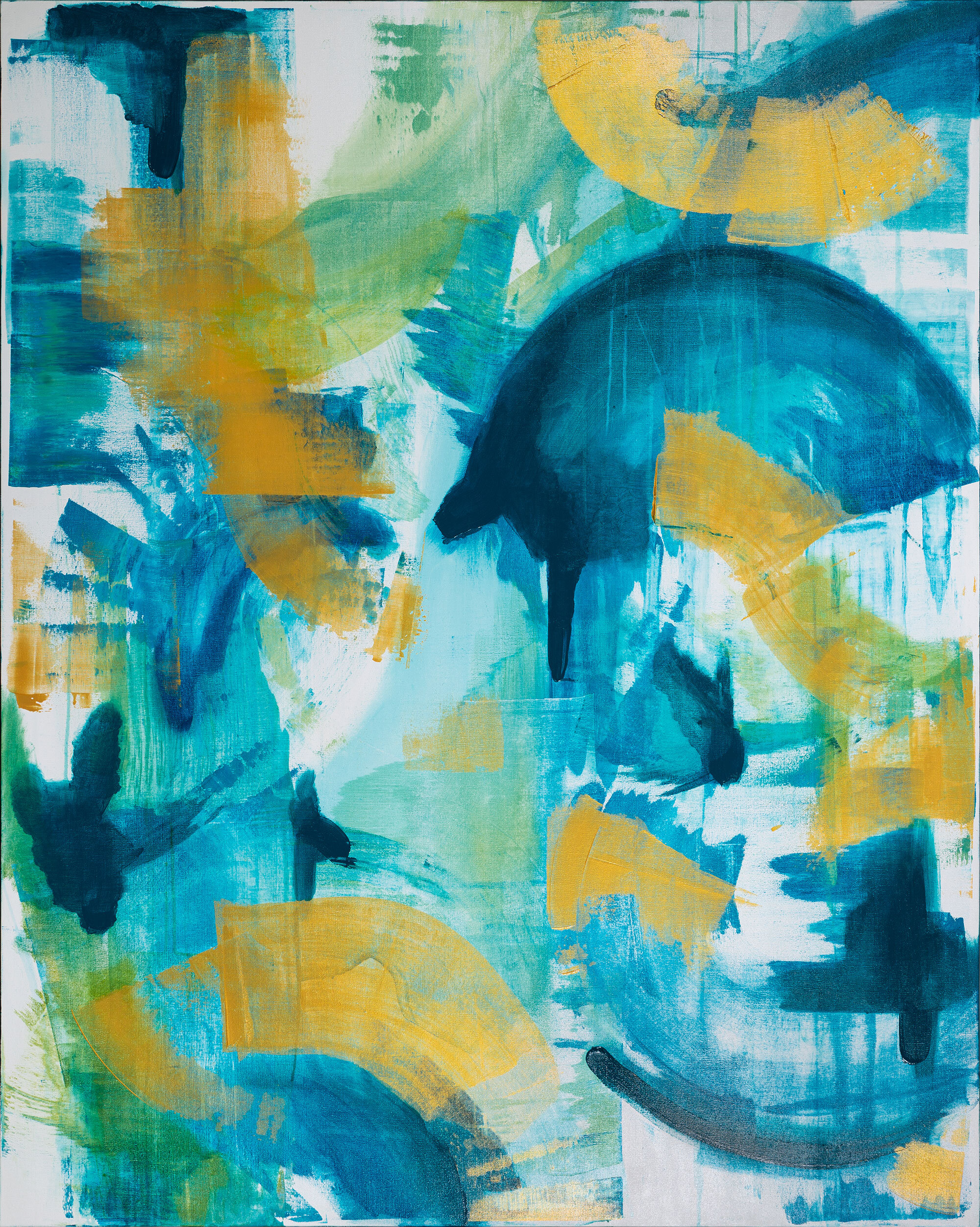 Turquoise Abstract, Pt 2