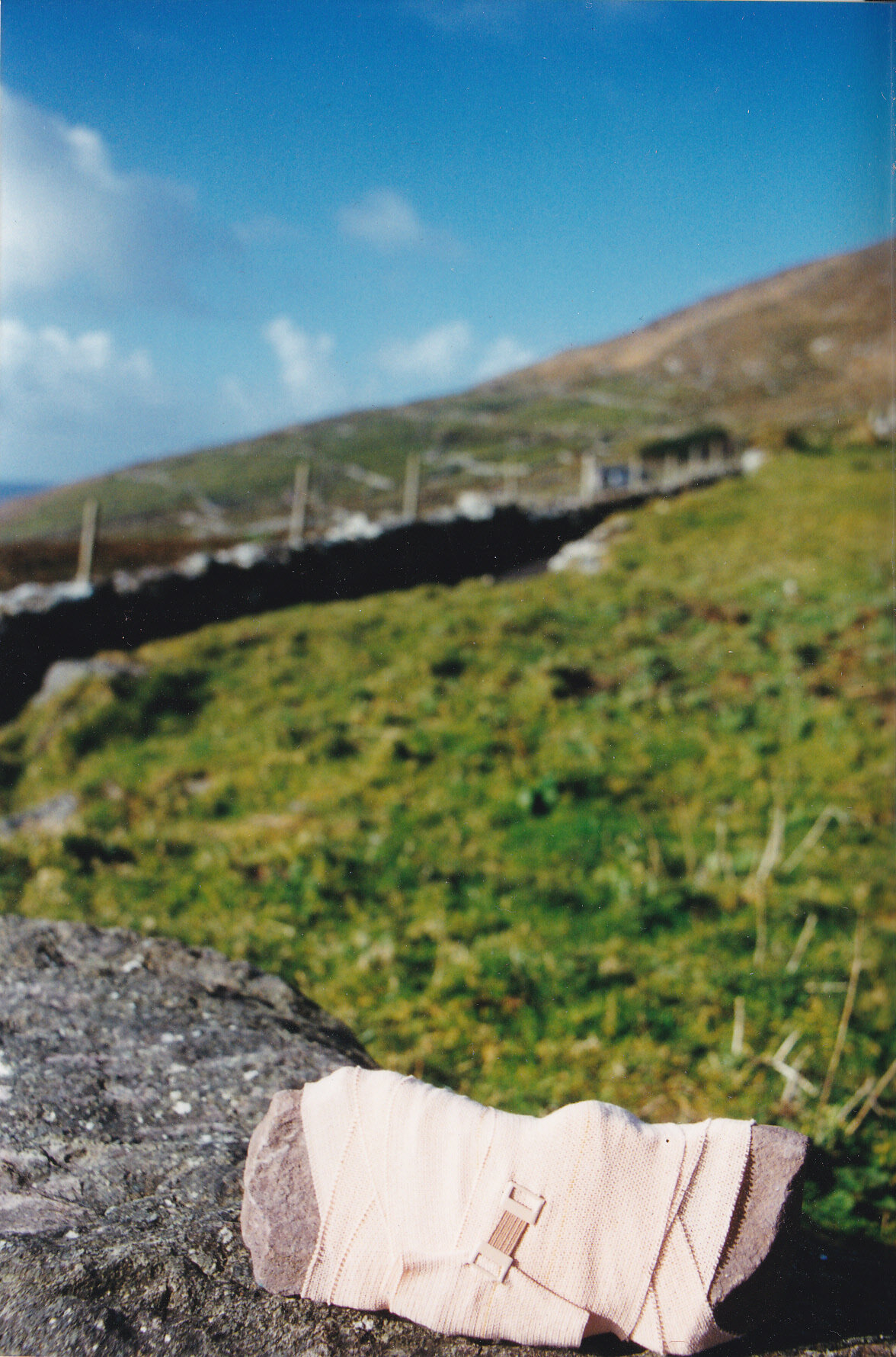 'Bandaged Stone' 1999. Mixed media - Stone, Elasticated Bandage 20cm x 9cm x 8cm