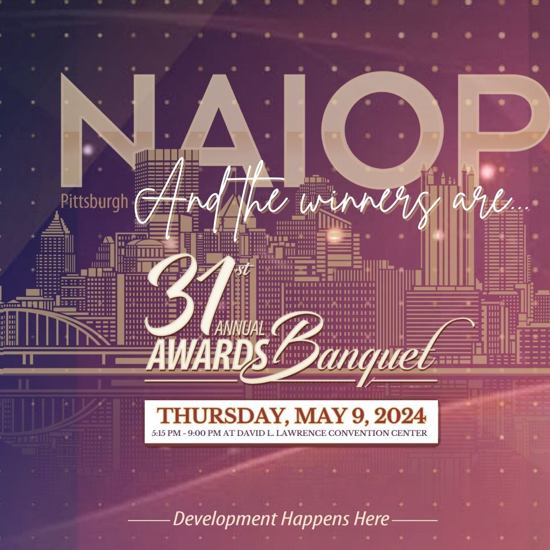 Ticket/Table sales are now OPEN for you to join us for the 31st Annual NAIOP Pittsburgh Awards Banquet, on May 9th. Register Today: https://bit.ly/2024NAIOPpittsburghAwards⁠⁠
⁠Link in bio.⁠
⁠
We will honor the strong contributions to the Pittsburgh c